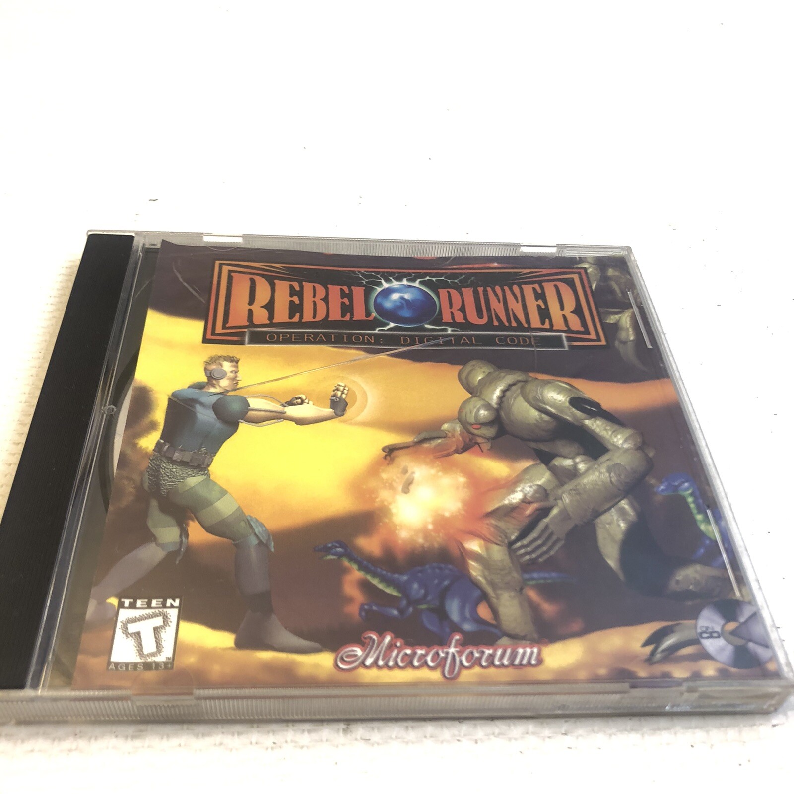 Rebel Runner Operation Digital Code PC Micro forum Family Production 1996 MS Dos