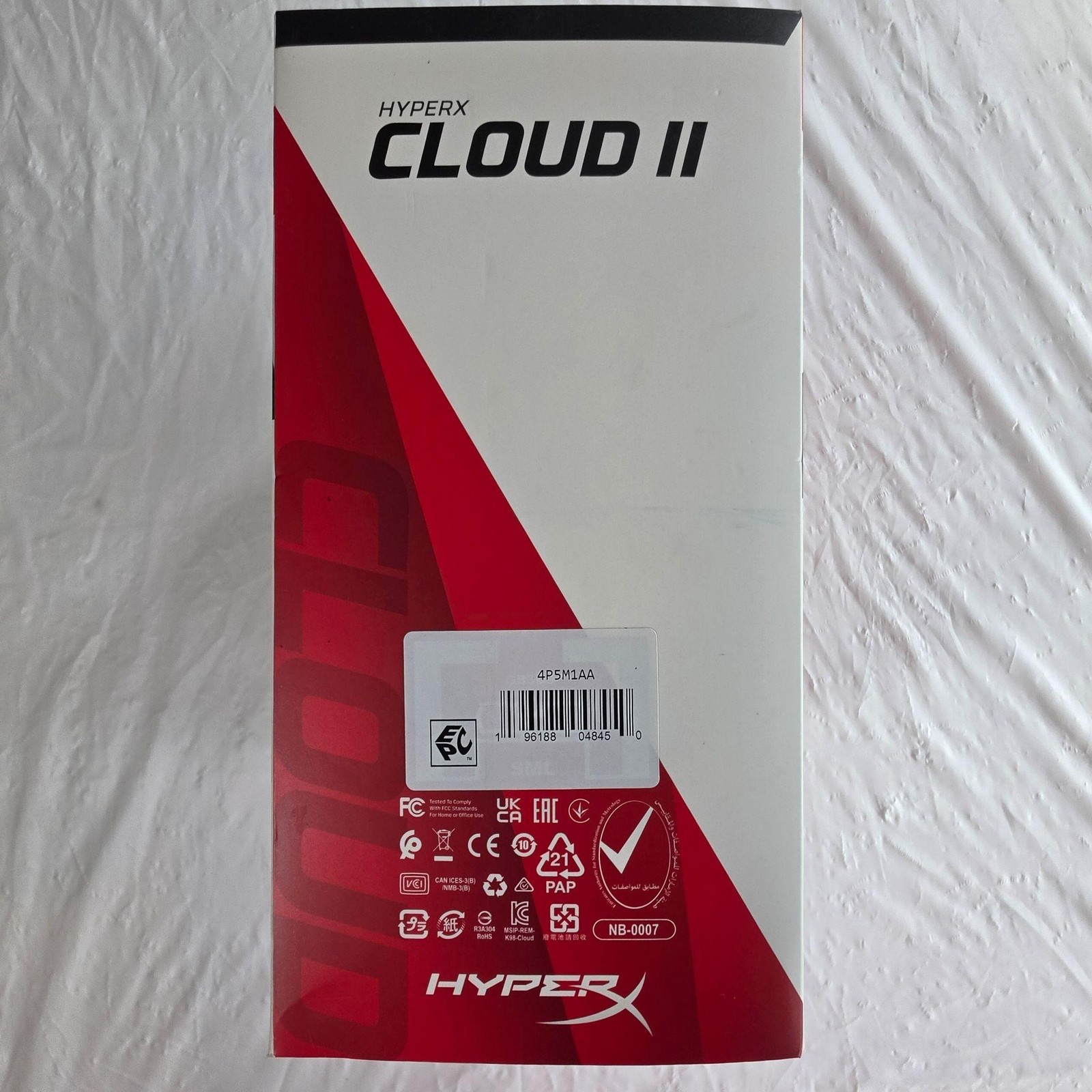 HyperX Cloud II Gaming Headset Black 7.1 Surround PC PS5 PS4 USB Mic 3.5mm