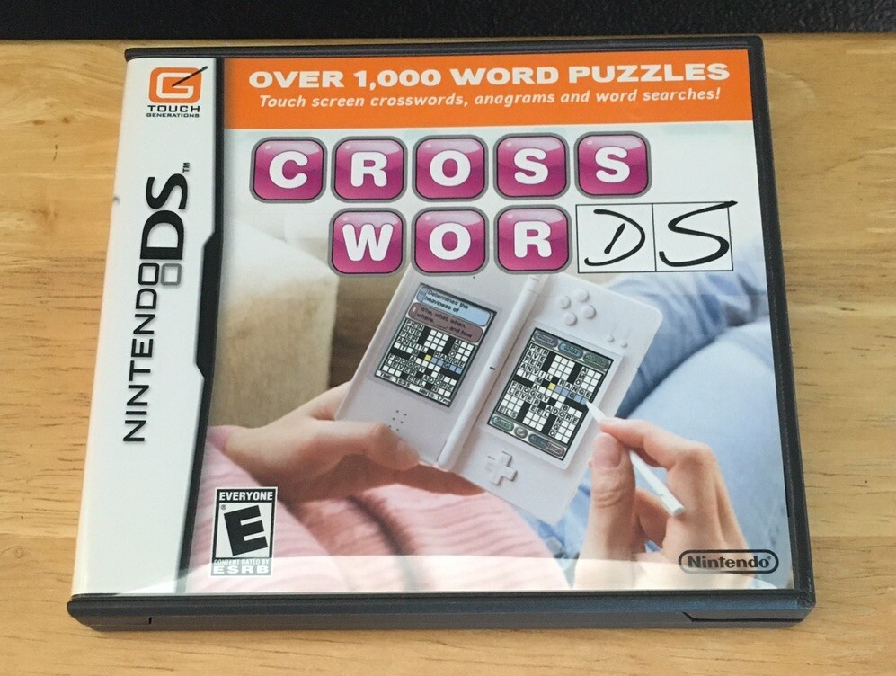 Crosswords DS (Nintendo DS, 2008) Complete CIB