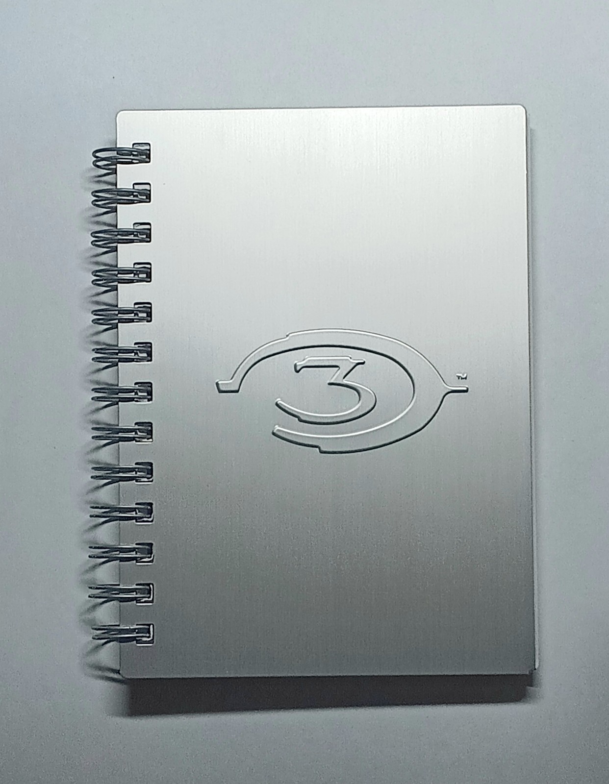 RARE Halo 3 Metal Notebook GameStop Promo XBOX 360 BUNGIE Master Chief