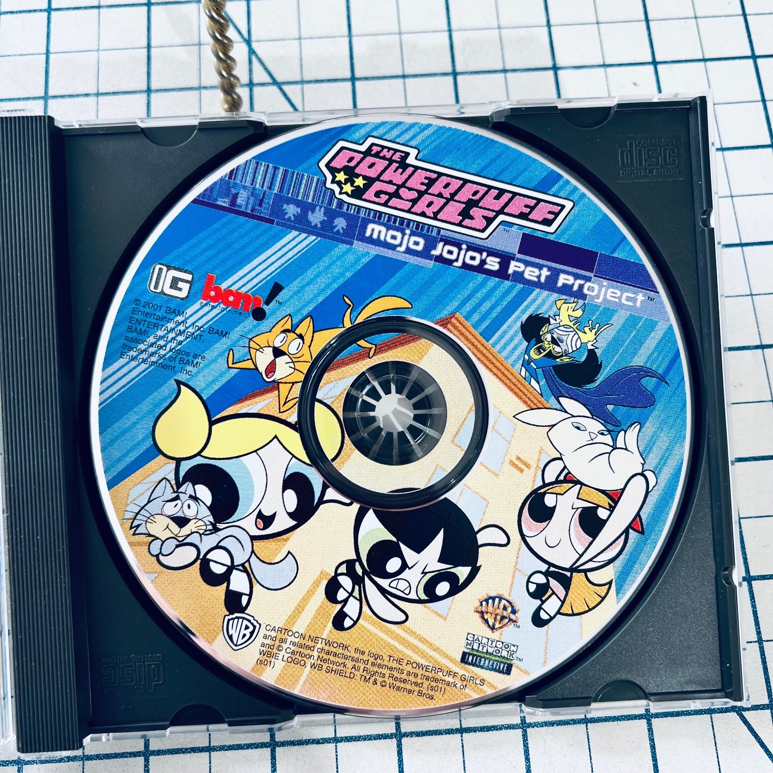 The Powerpuff Girls Mojo Jojo’s Pet Project CD-ROM 2001 PC Video Game Cartoon