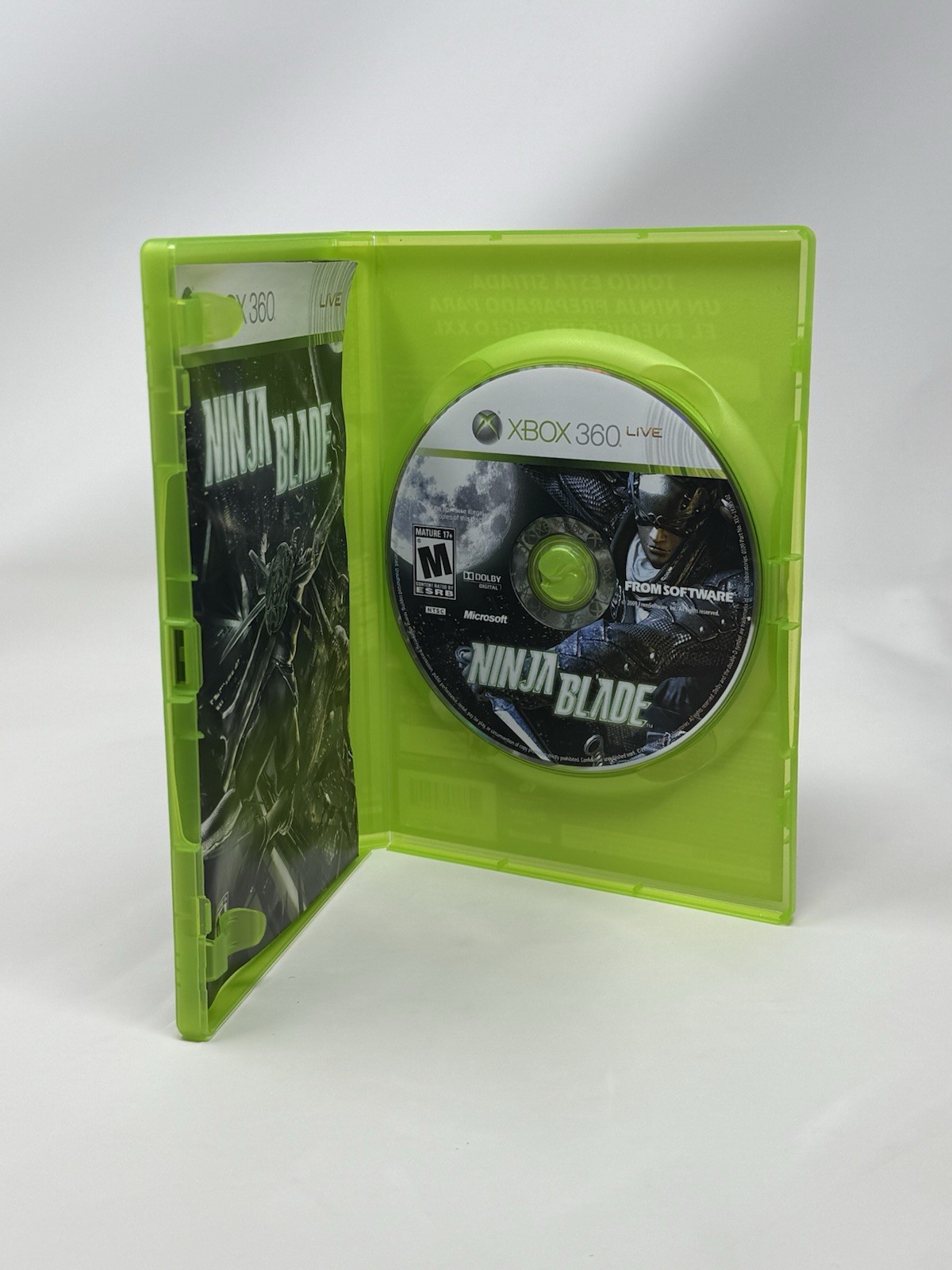 Ninja Blade Microsoft Xbox 360 Complete CIB Pristine Disc Authentic Tested Works
