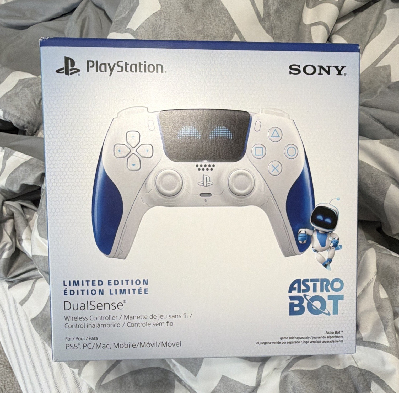 Sony DualSense Wireless Controller Limited Edition Astro Bot for PS5/PC/Mac