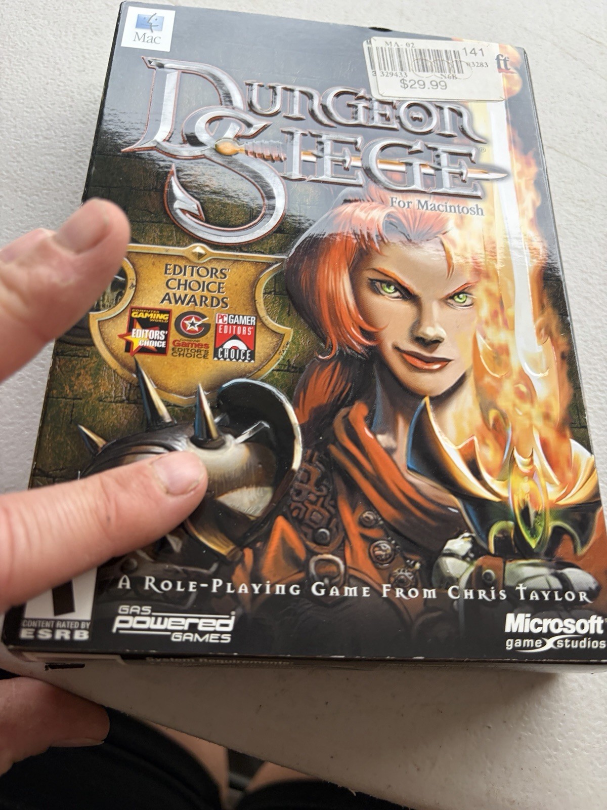 Apple Macintosh PC Big Box Computer Game Mac: Warlock, PT109, Bomber, Etc Lot
