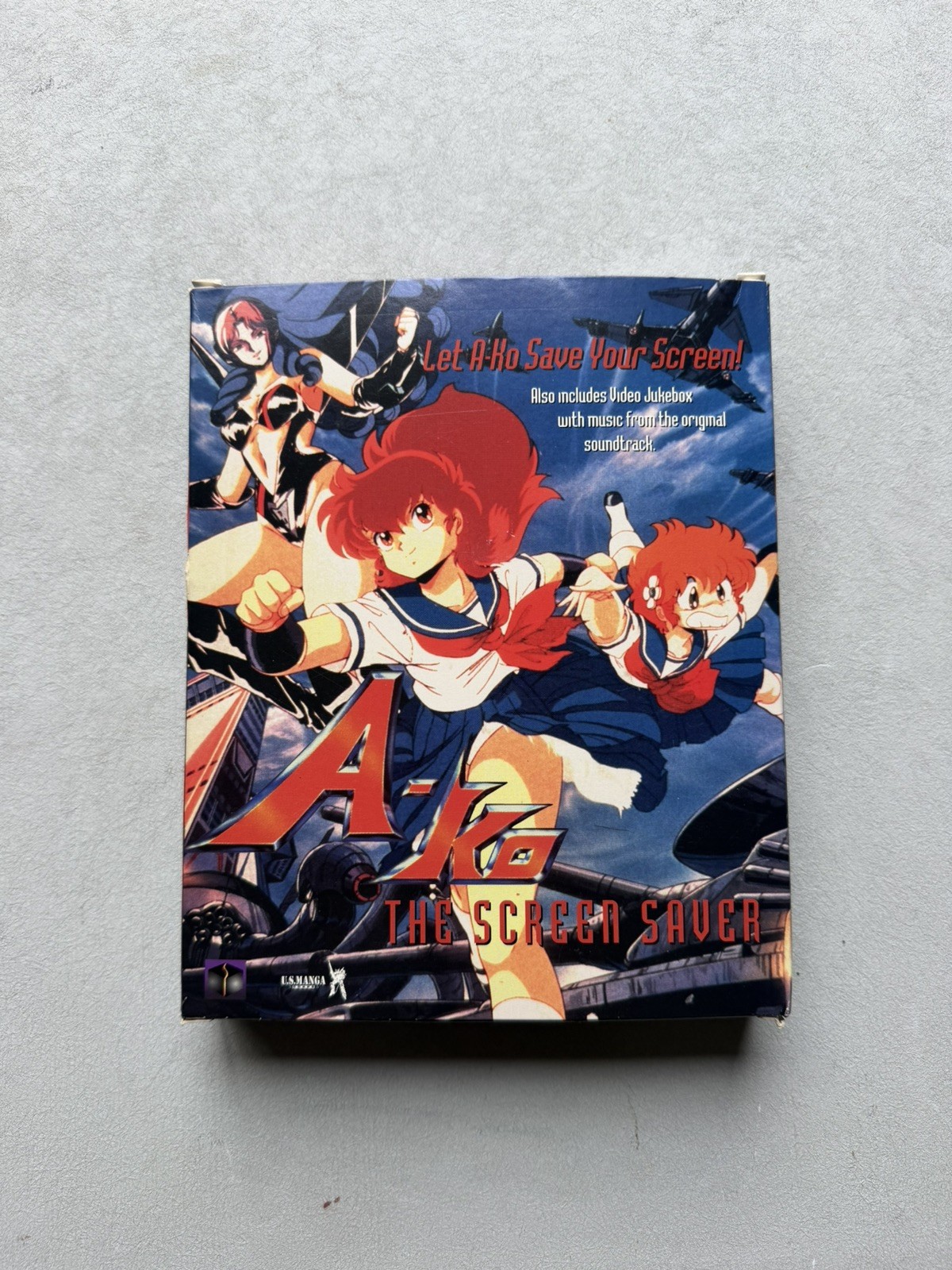 Project A-Ko PC Screen Saver – Big Box CD Anime Software – U.S. Manga – WIN/MAC