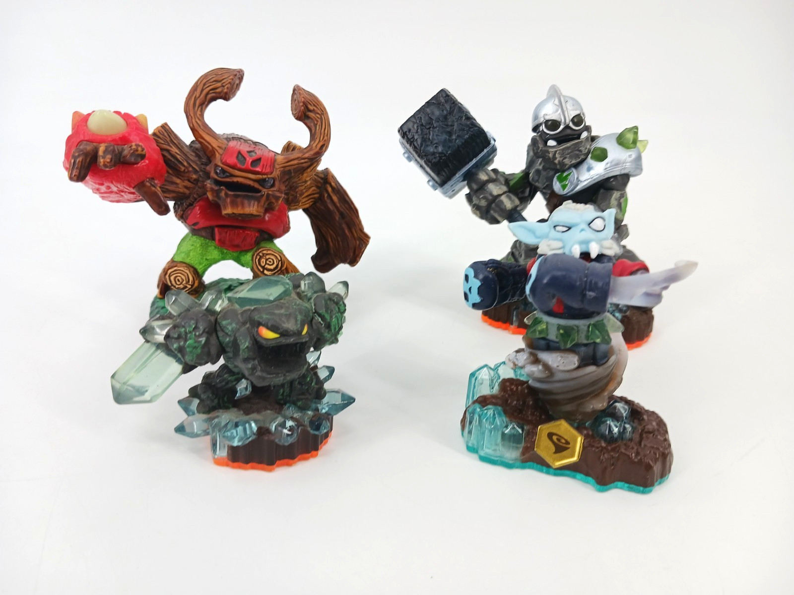 Skylanders Tree Rex Crusher Prism Break Night Shift Doom Golem Light Core Lot 4