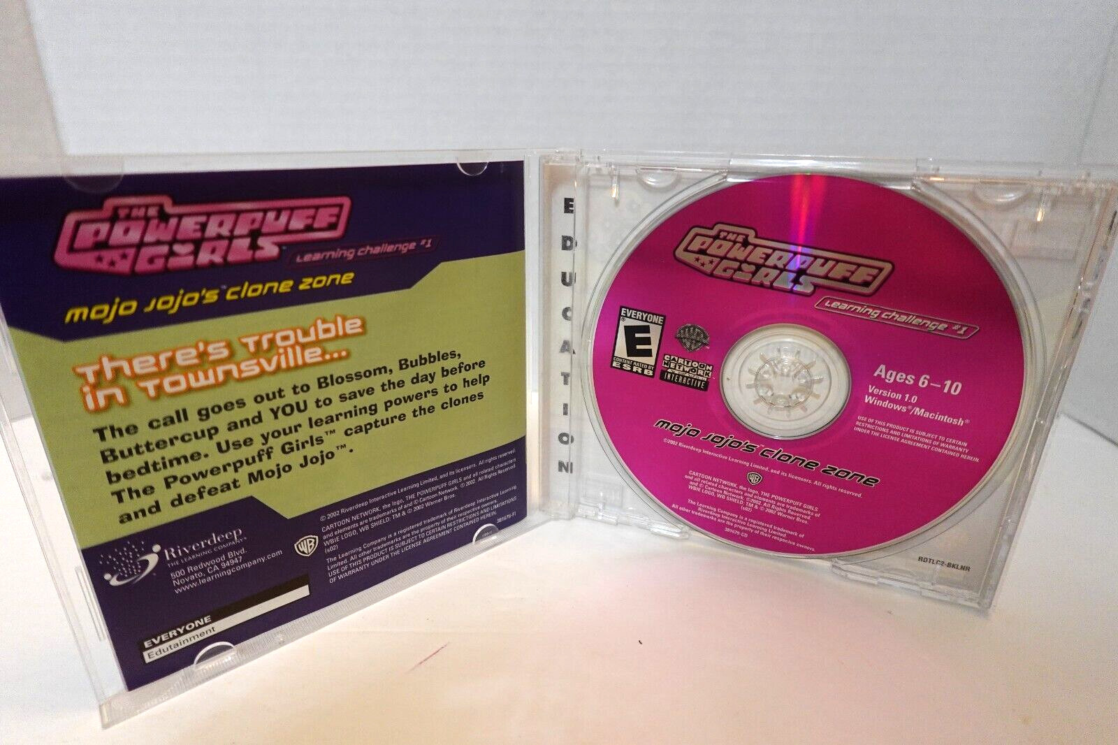 The Powerpuff Girls: Mojo Jojo’s Clone Zone (2002 PC game)