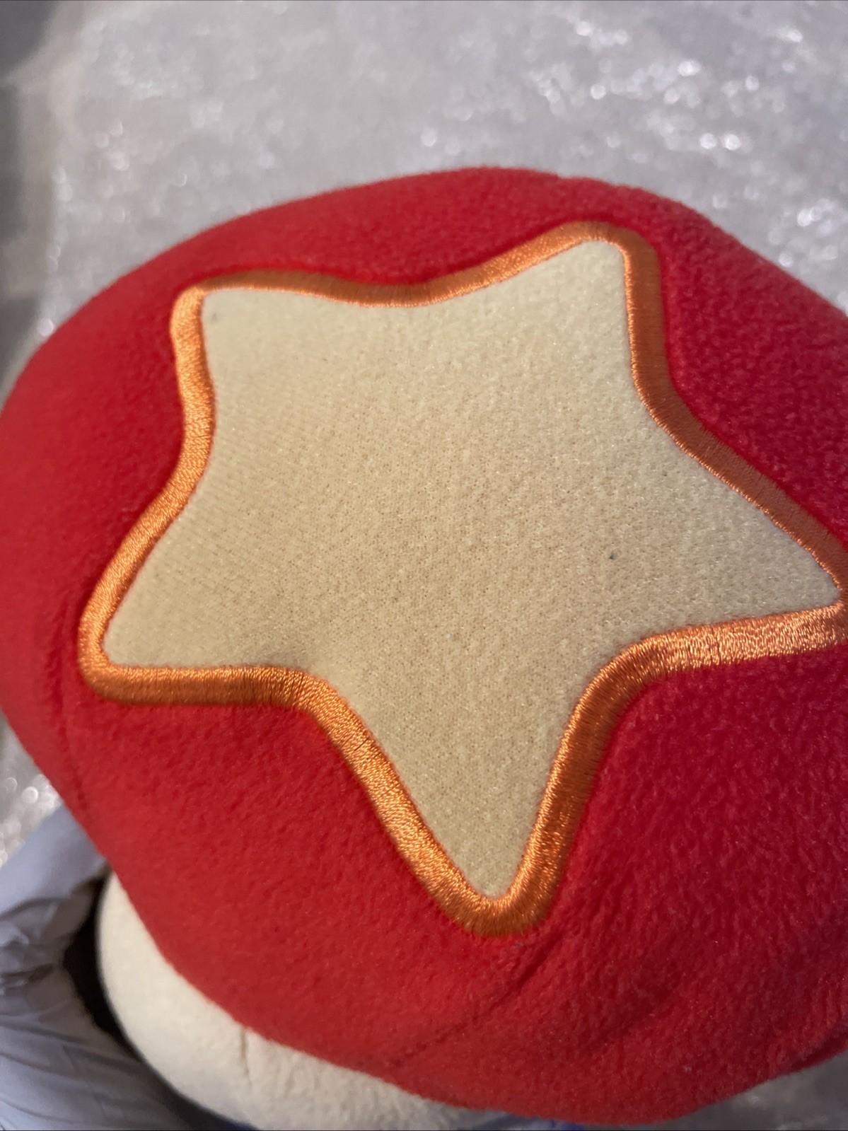 2009 Super Mario Galaxy Life Mushroom Plush 8″ Banpresto Toy Doll Japan Nintendo