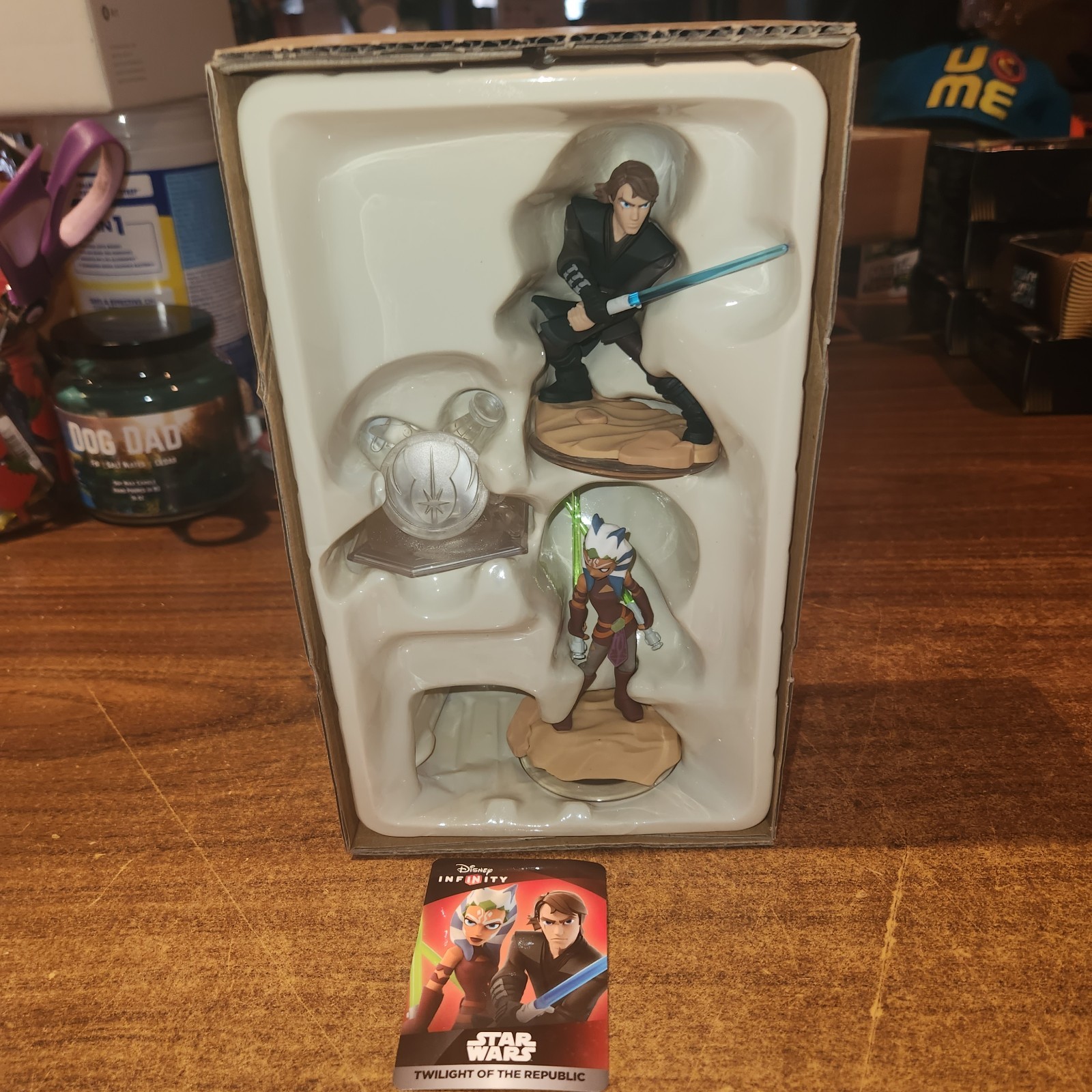 DISNEY INFINTY 3.0 PS3 TWILIGHT OF THE REPUBLIC STAR WARS Playset Anakin Ahsoka