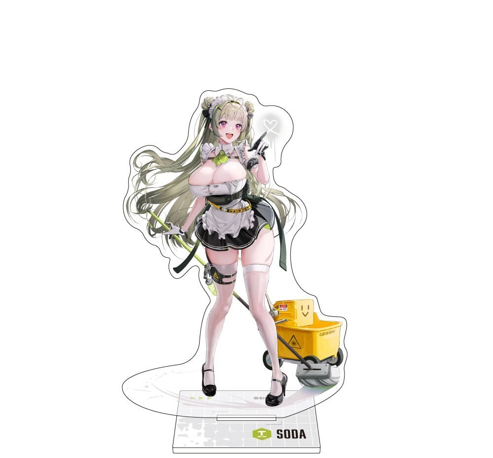 [Acrylic stand] Soda Goddess of Victory: Nikke Height 4.6 in New from Japan