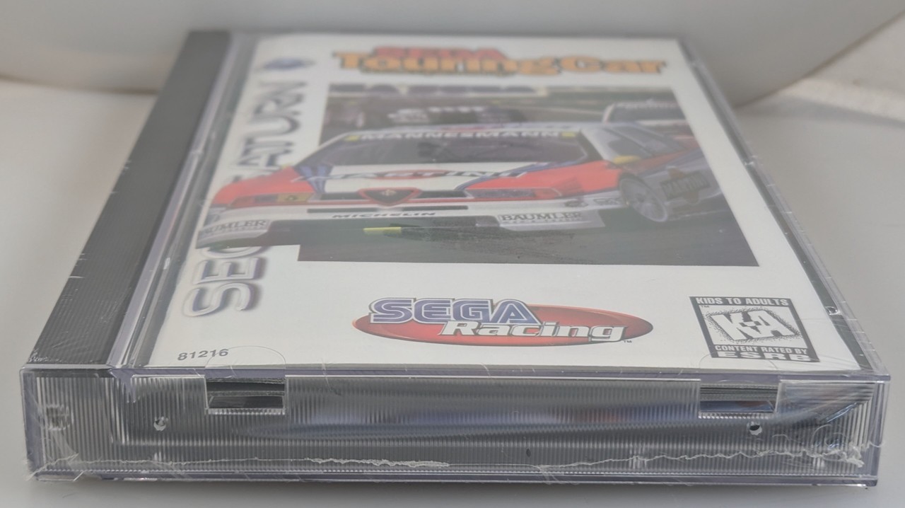 Sega Saturn – Sega Touring Car Championship Brand New Factory Sealed CASE FRESH