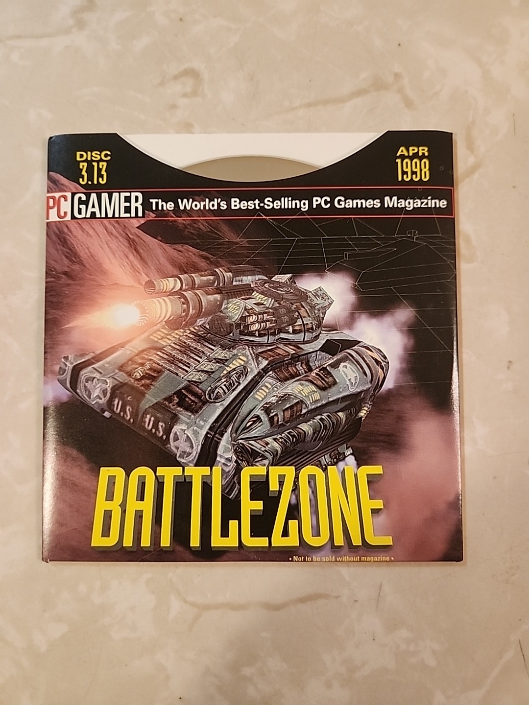 PC Gamer Demo Battlezone 1(Disc 3.13 Apr98), 2 (Disc 5.2 Nov 99) w Madden 00