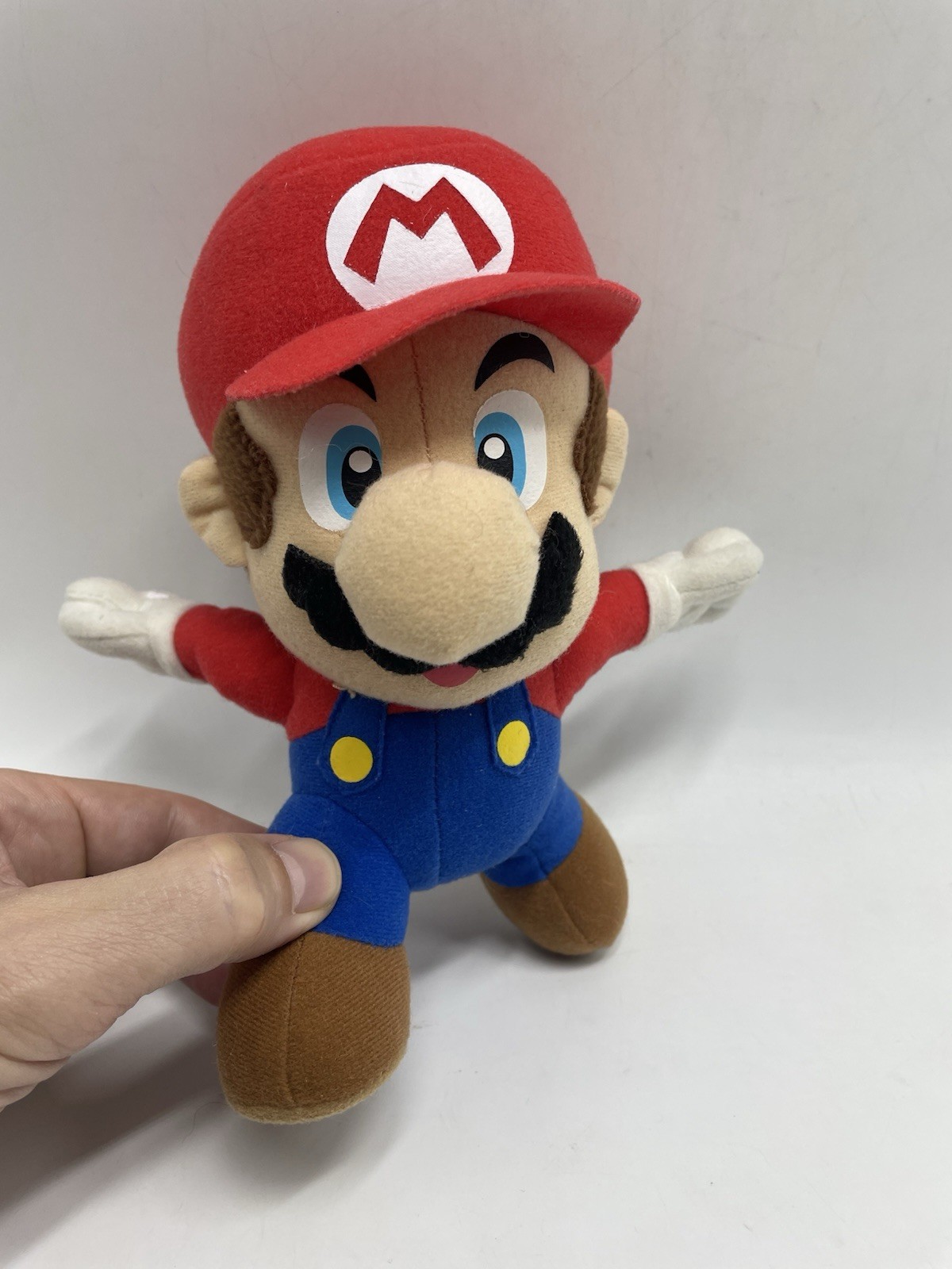 2008 Nintendo Super Mario Bros 8” Mario Running Plush Toy