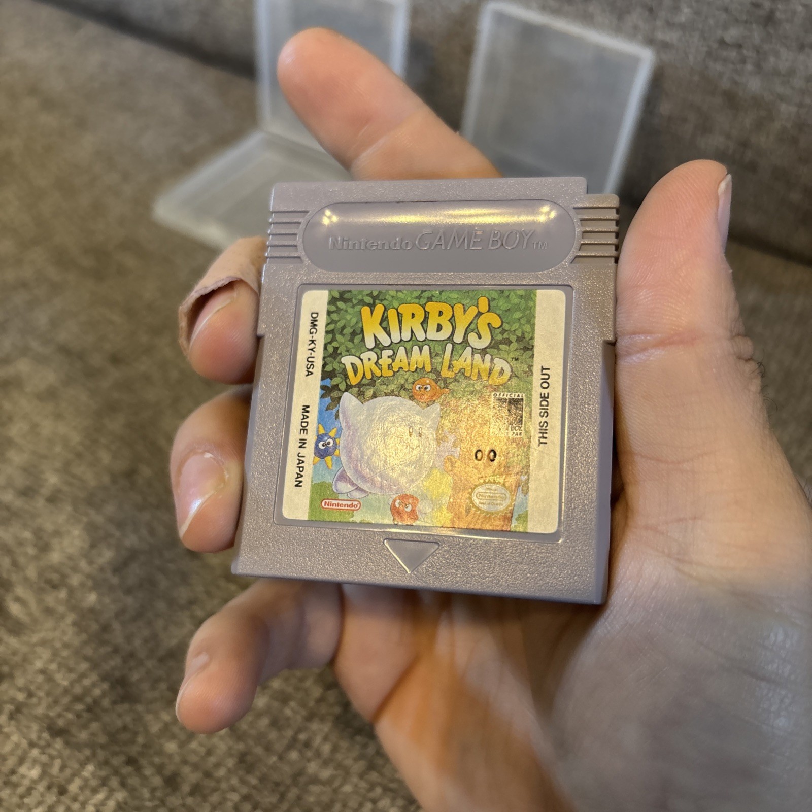 Kirby’s Dream Land + Kirby’s Pinball Land – Nintendo Game Boy Lot Of 2 Games