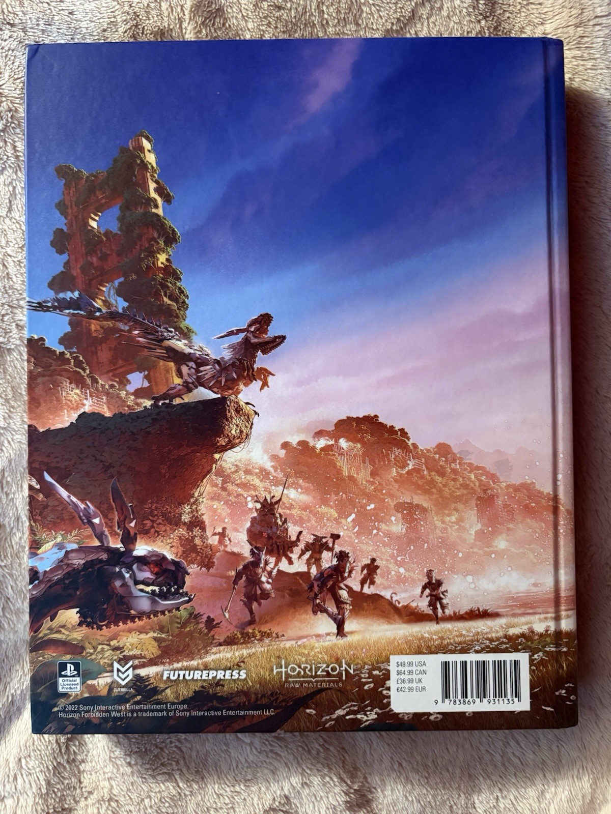 Horizon Forbidden West Future Press Official Strategy Guide Hardcover