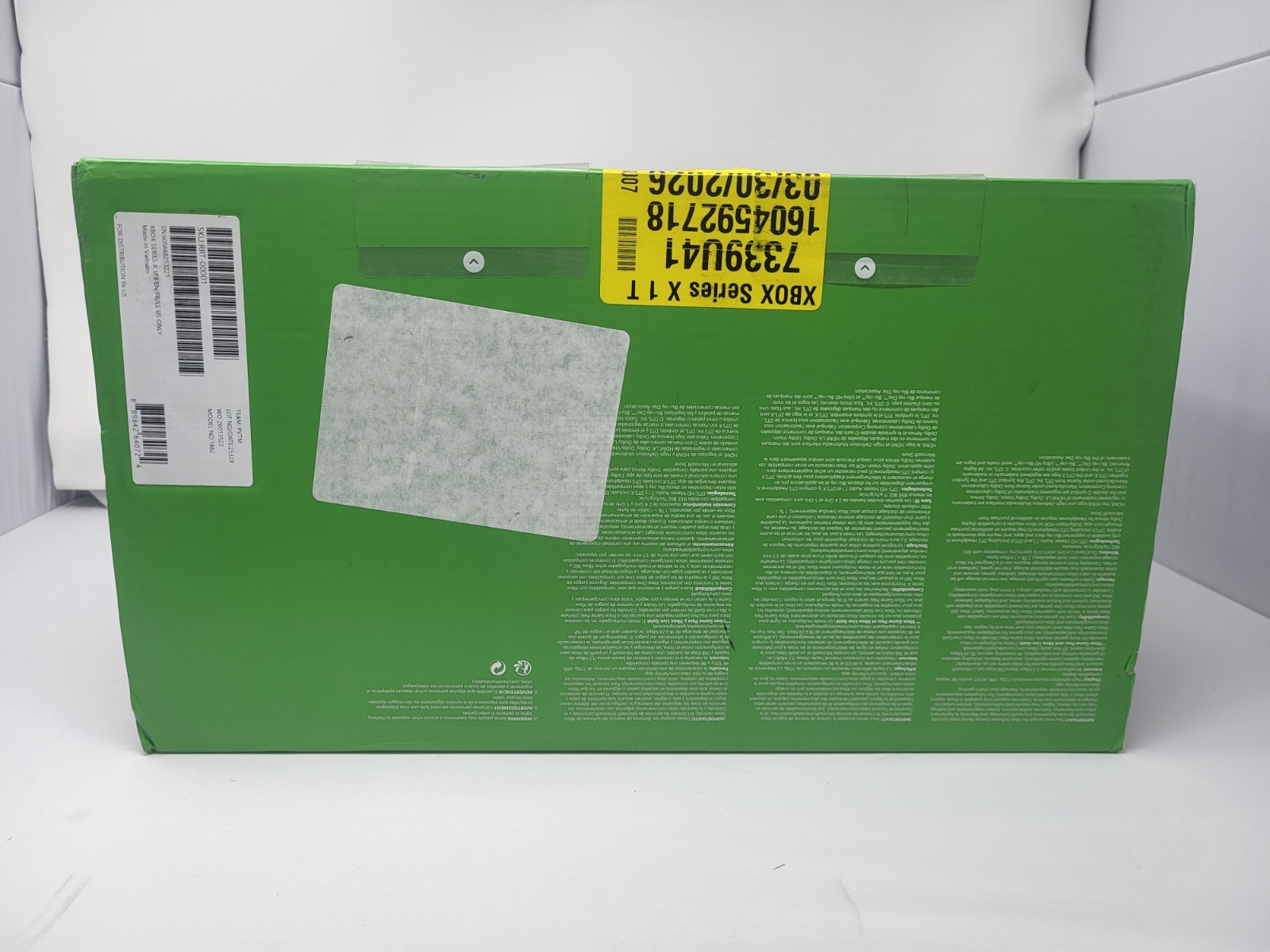 Microsoft Xbox Series X 1TB Video Game Console With Box