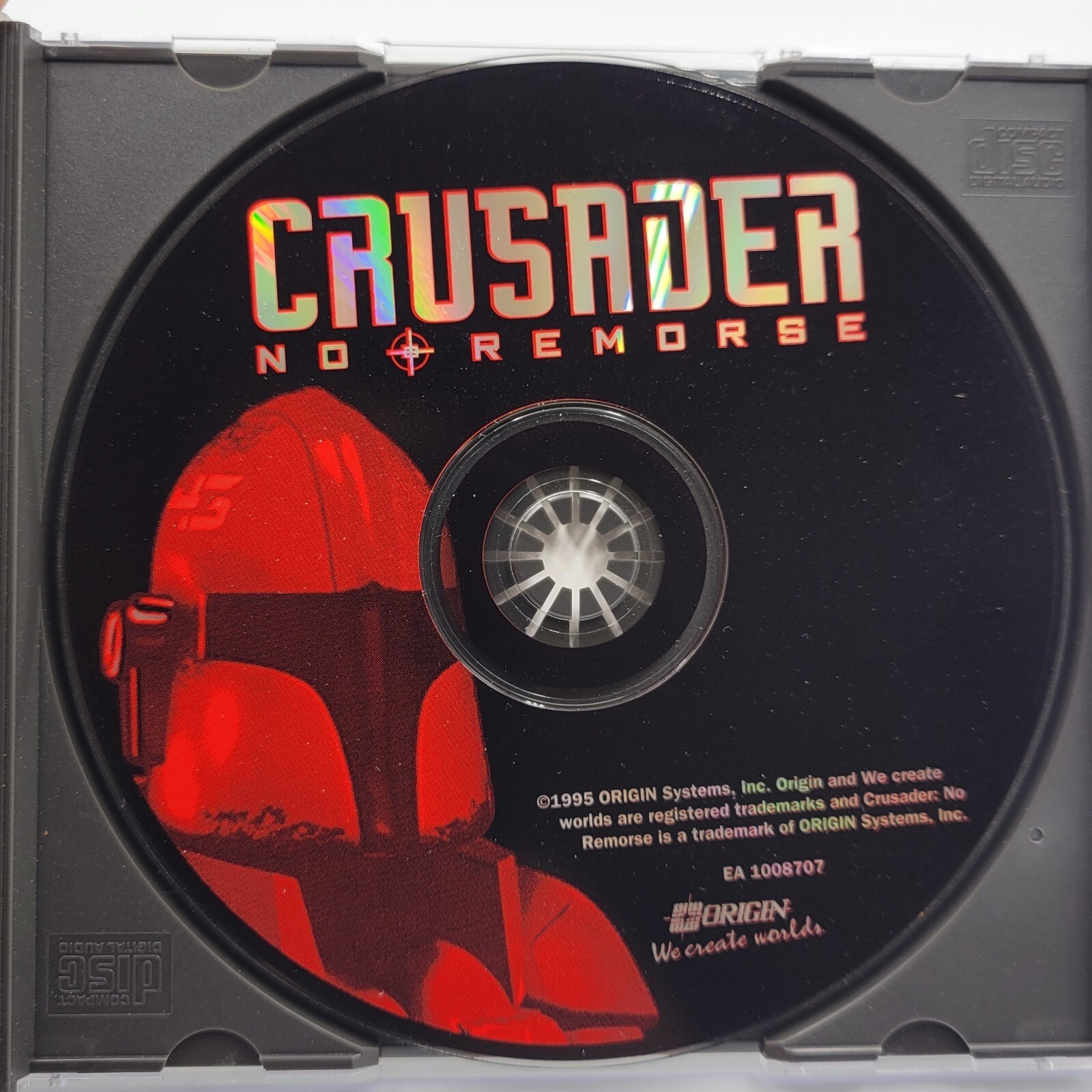 VINTAGE 1995 Crusader No Remorse PC CD ROM Video Game Origin Electronic Arts EA