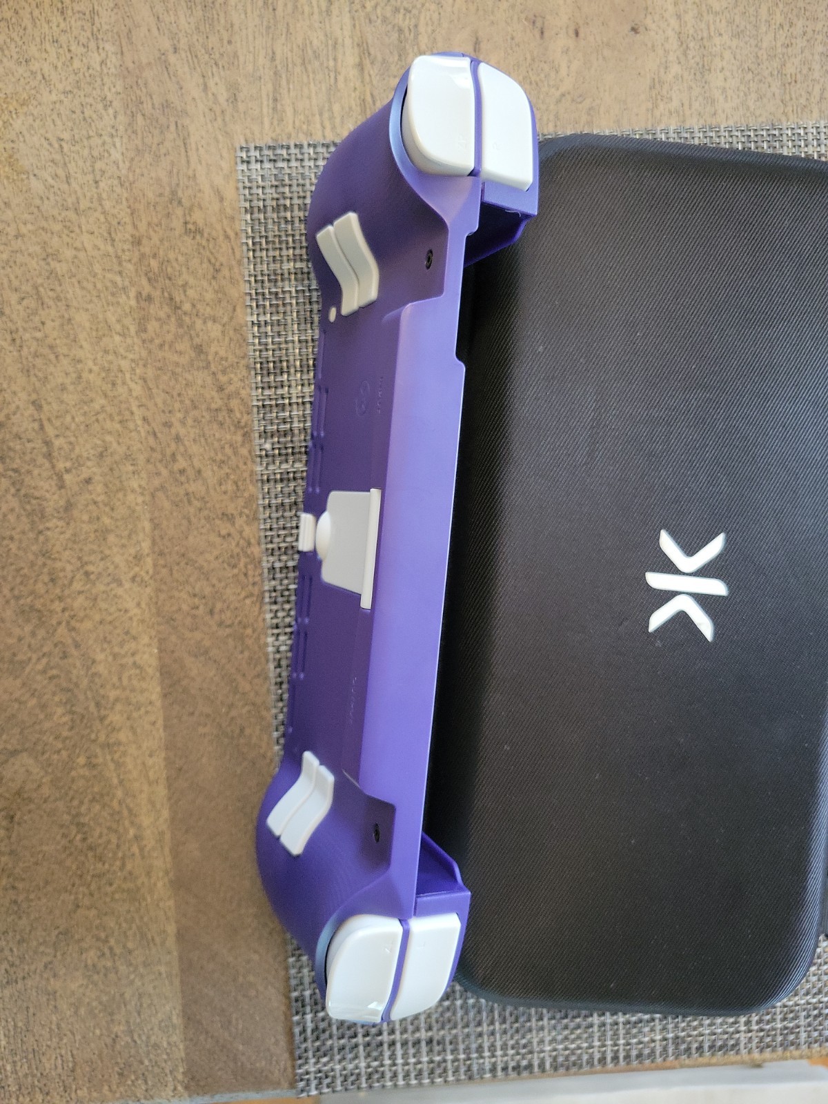 CRKD Nitro Deck Nintendo Switch Travel Case Purple Hard Shell Kickstand CK3210