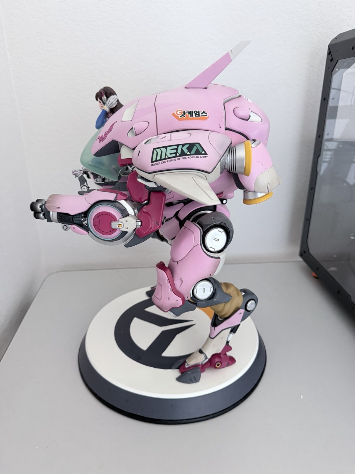 Official Blizzard Overwatch 2017 D.VA 1/6 Scale MEKA Statue Figure W/ Box
