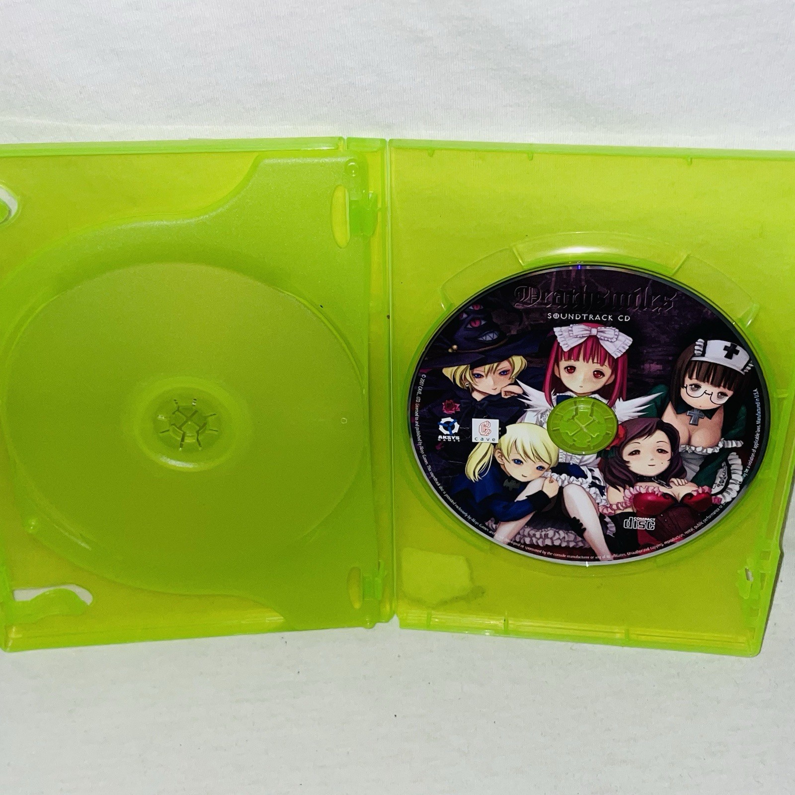 Deathsmiles (Xbox 360, 2010) – Disc Only & Bonus Soundtrack CD – Tested