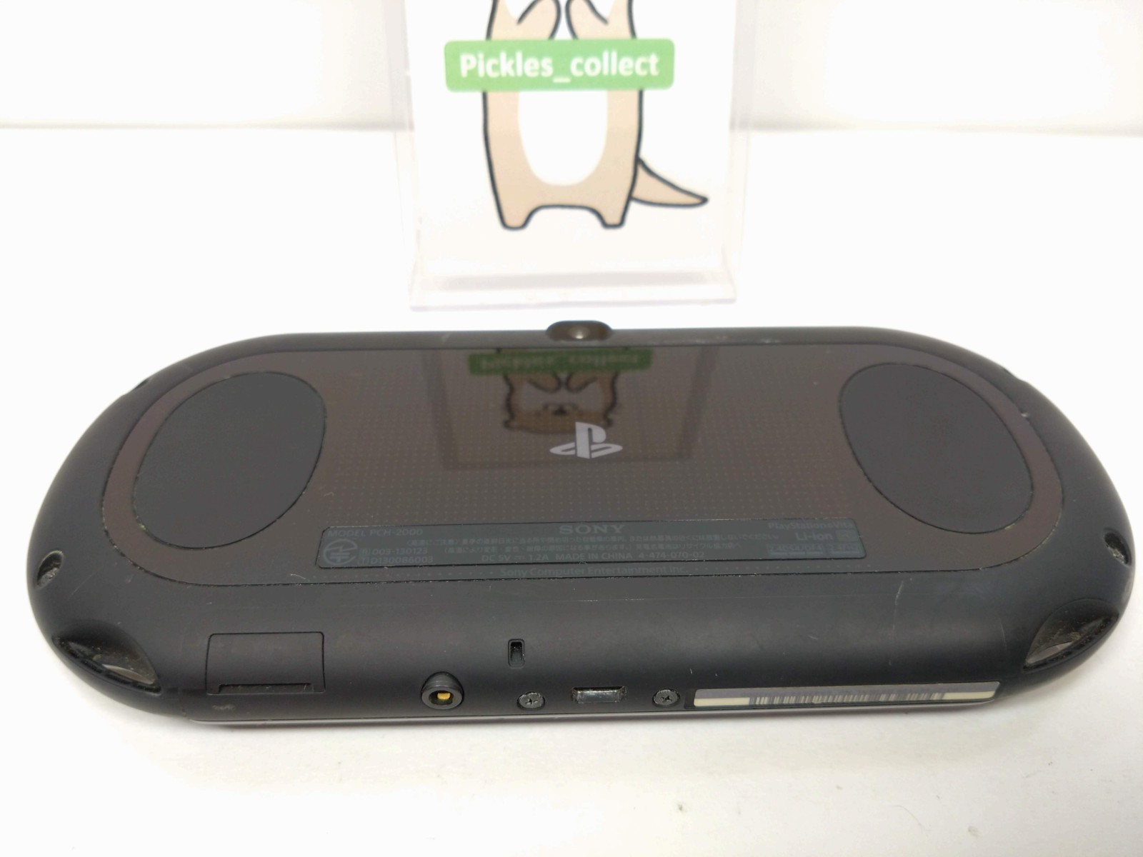 PS Vita Black PCH 2000 ZA11 Console only PSV Tested Sony 0611B