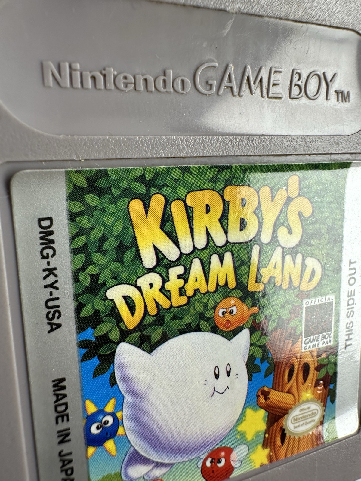 Kirby’s Dream Land (Nintendo Game Boy, 1992) Authentic Cartridge & Case – Tested