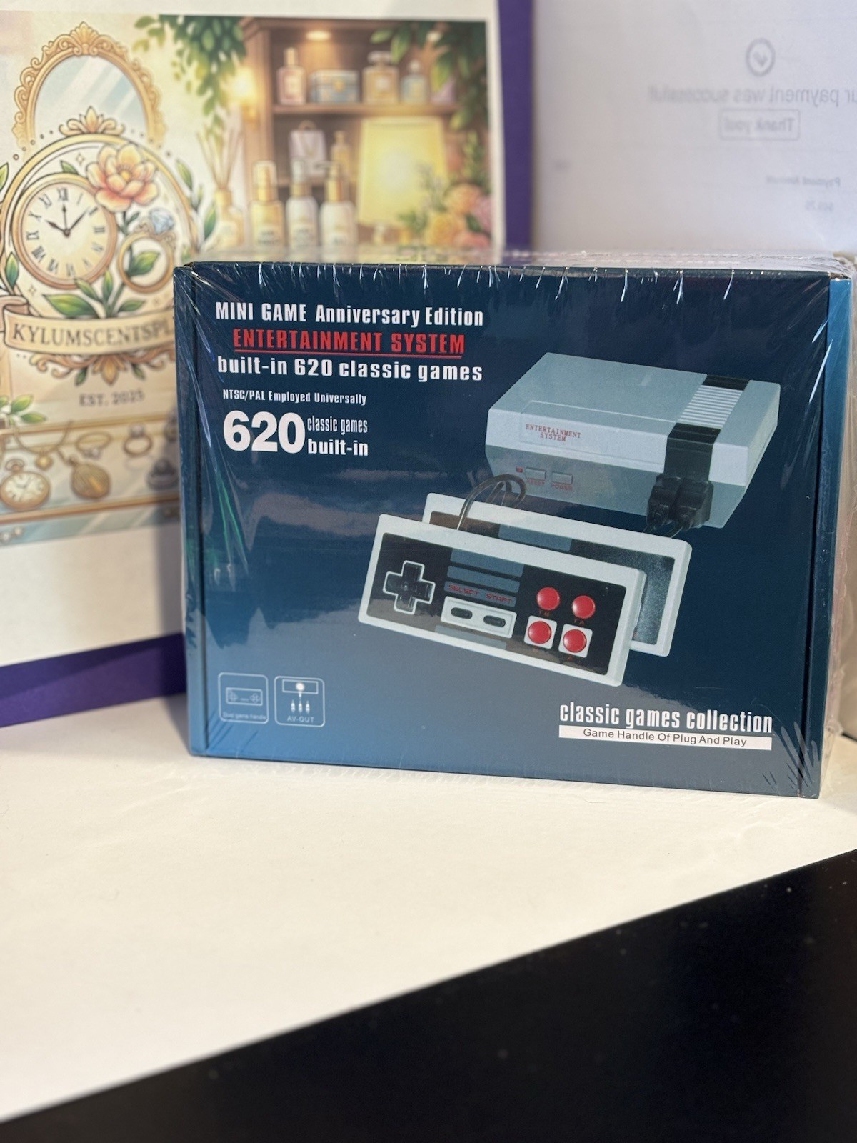 Mini Game Anniversary Edition Entertainment System 620 Built-In Games New Sealed