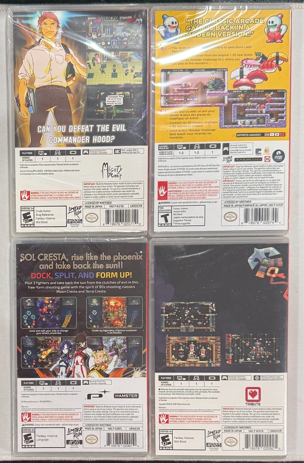 Limited Run – 5 New Games Lot – Quake, Flinthook, Saturday Morning RPG, and more