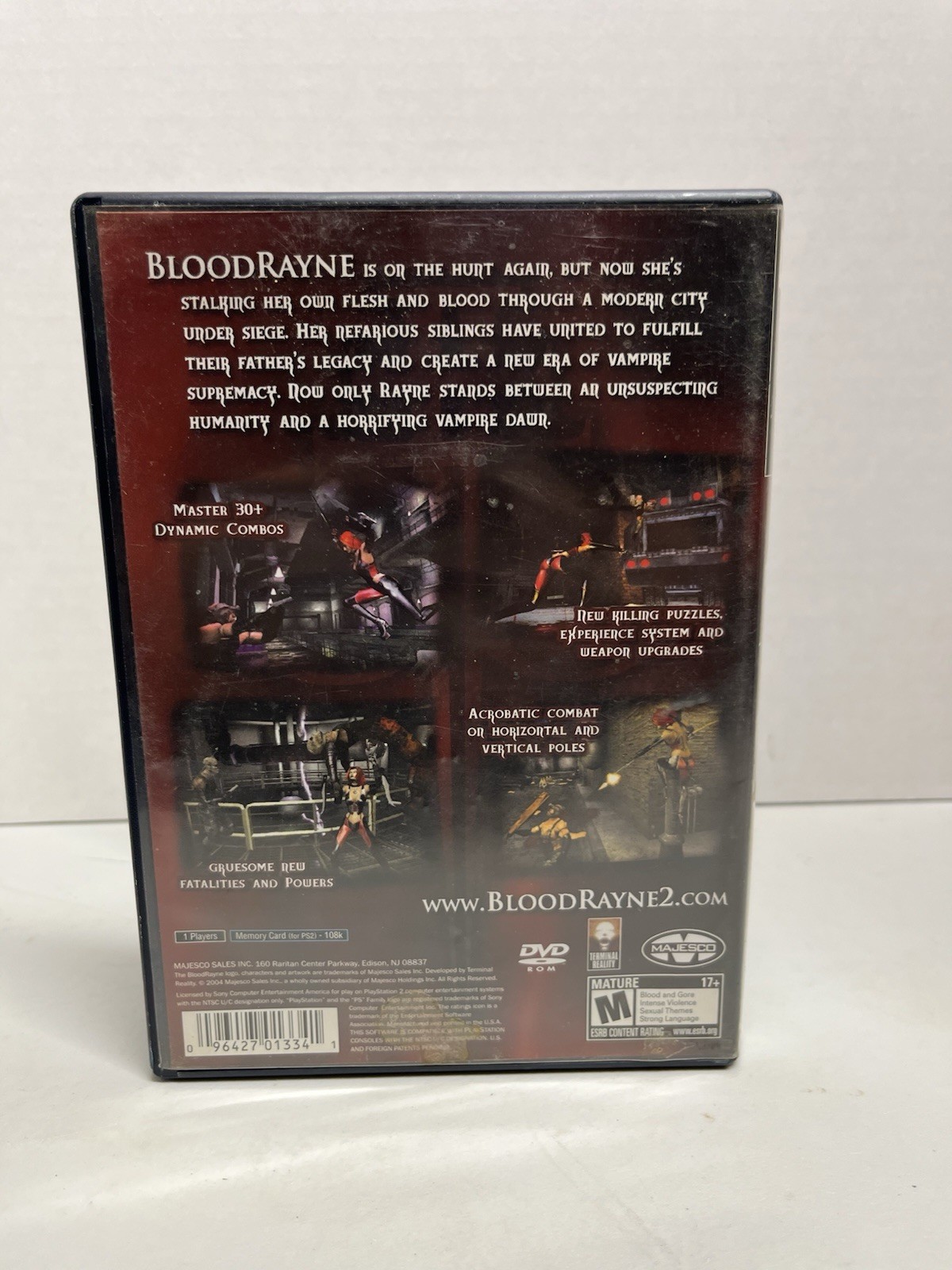 BloodRayne 2 (Sony PlayStation 2, 2004) CIB