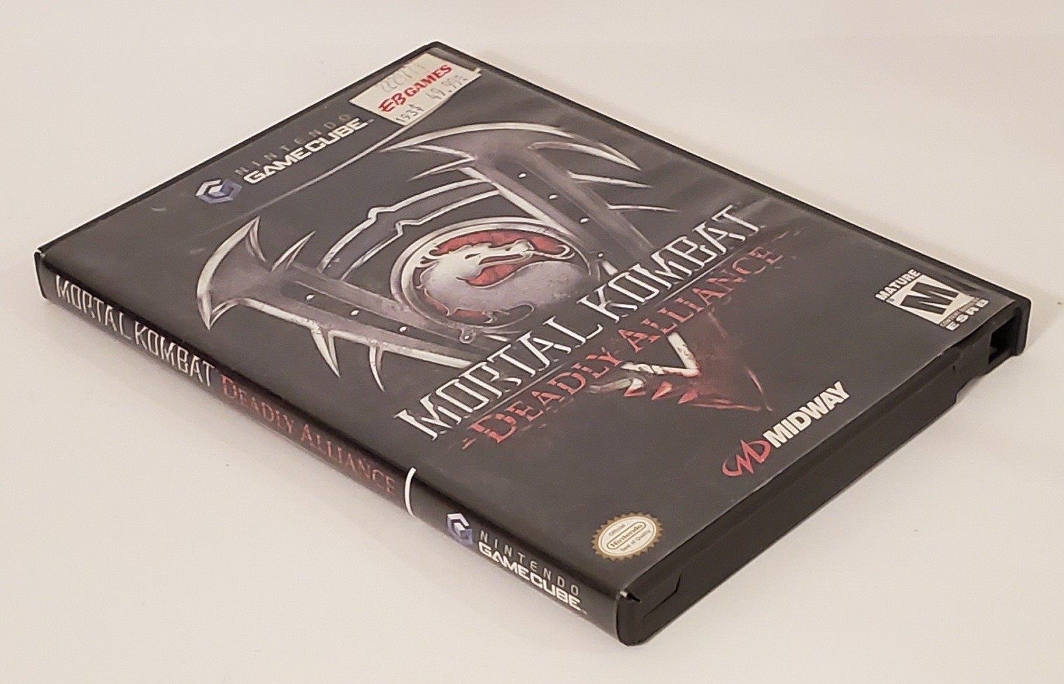 🔥Mortal Kombat Deadly Alliance Nintendo GameCube M-Mature Tested W/ Manual 2002