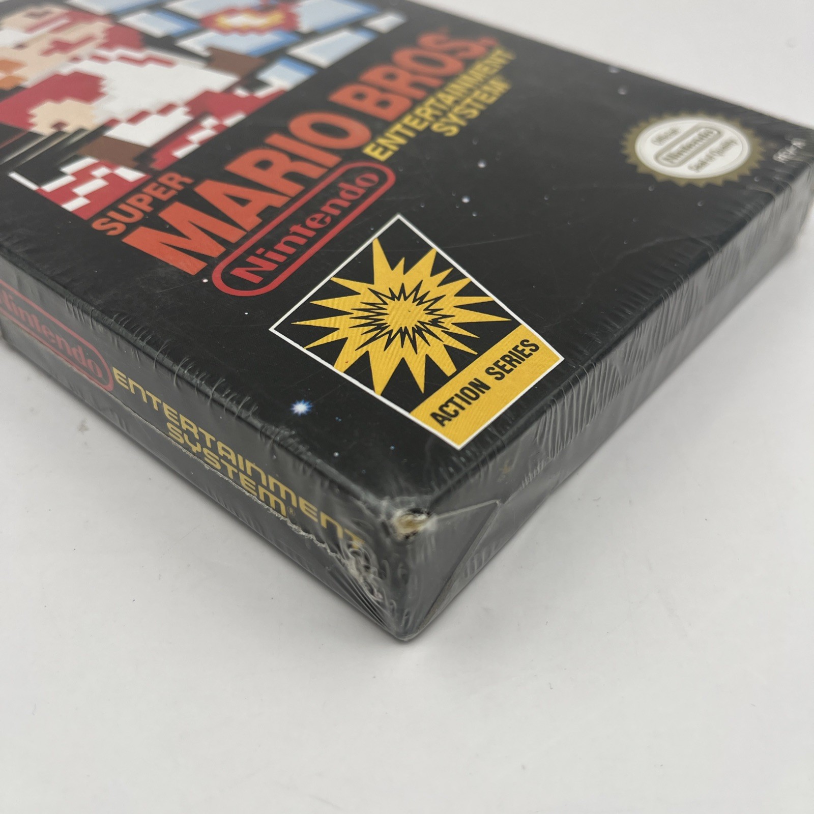 Super Mario Bros Nintendo NES Game H-Seam REV-A Oval Seal SOQ R BRAND NEW SEALED
