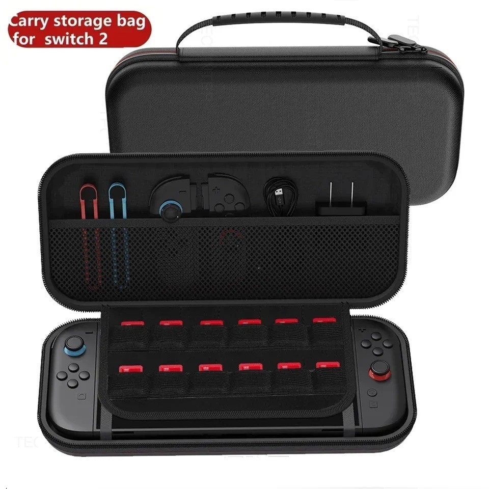 Carrying Case for Nintendo Switch 2 (2025) Hard Shell Portable Travel Bag Cover