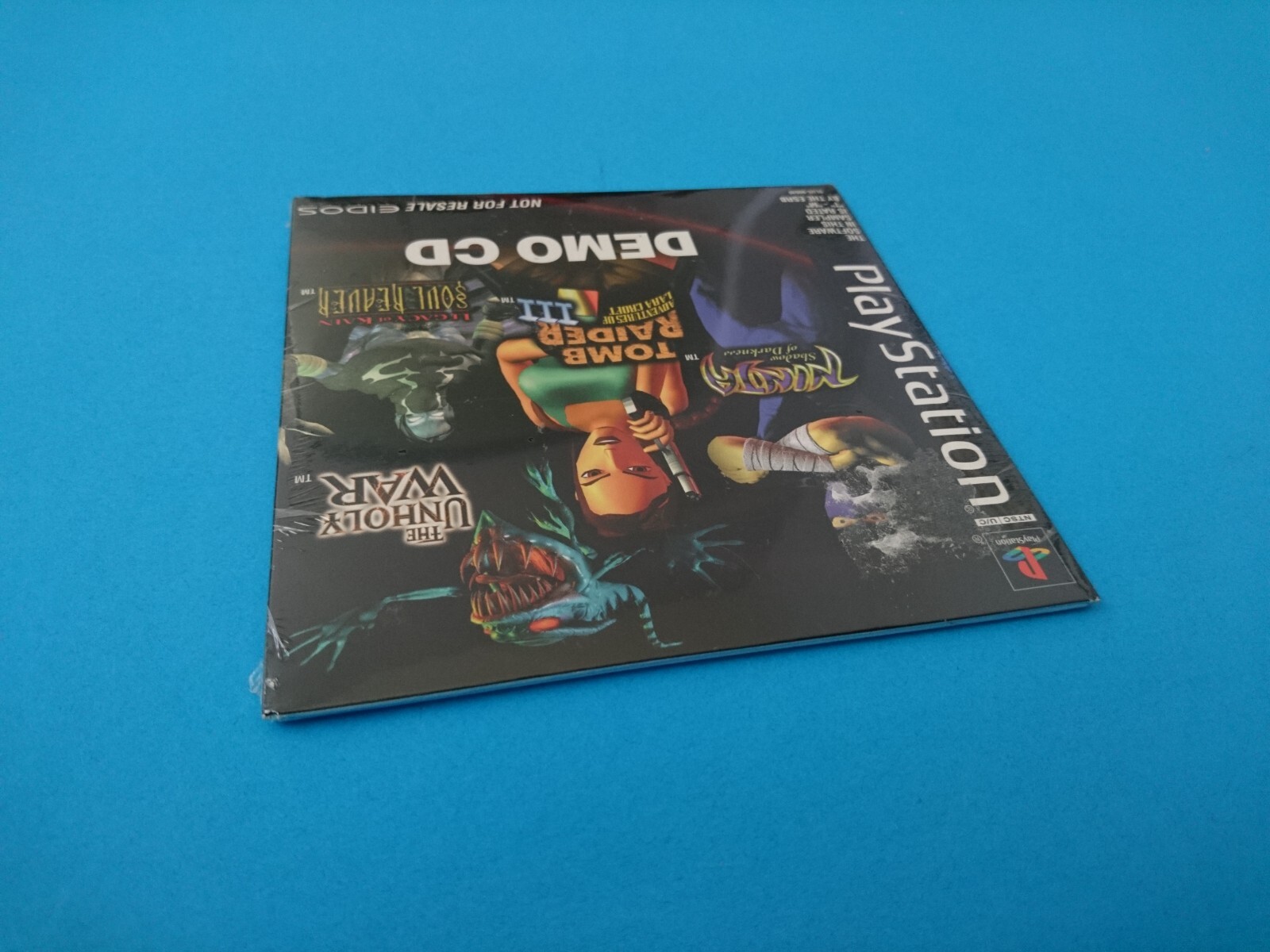 NEW EIDOS VOLUME 3 DEMO CD Soul Reaver Tomb Raider PlayStation 1 PS1 NEW SEALED