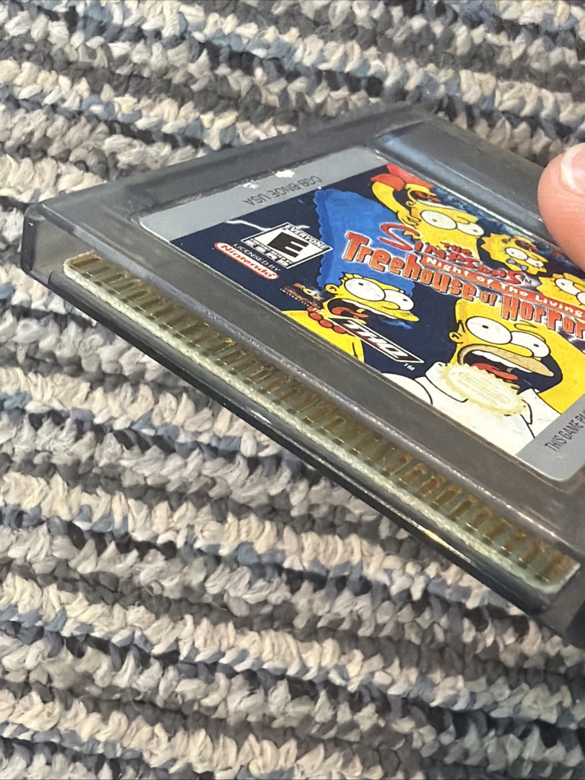 The Simpsons Night of the Living Treehouse of Horror Nintendo Game Boy Color
