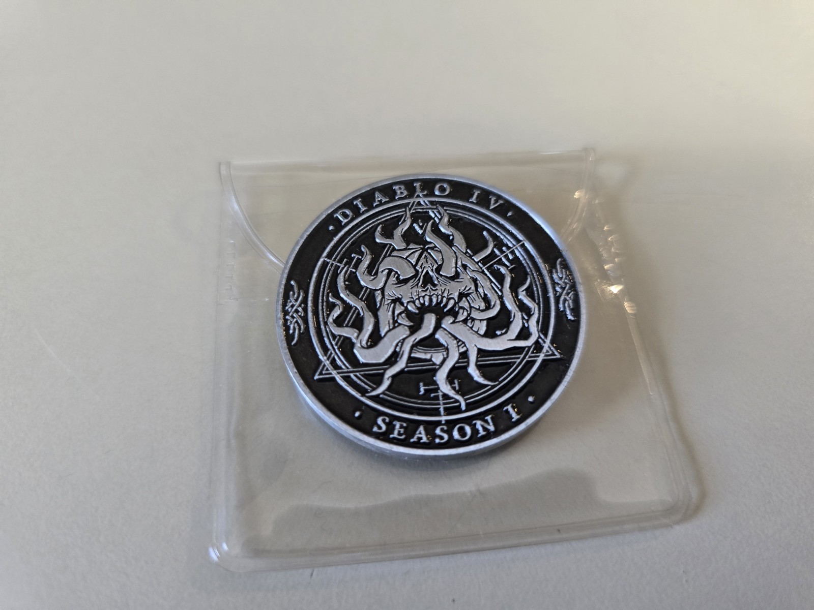 Diablo 4 IV Developer Coin Medal 1 Season of the Malignant.