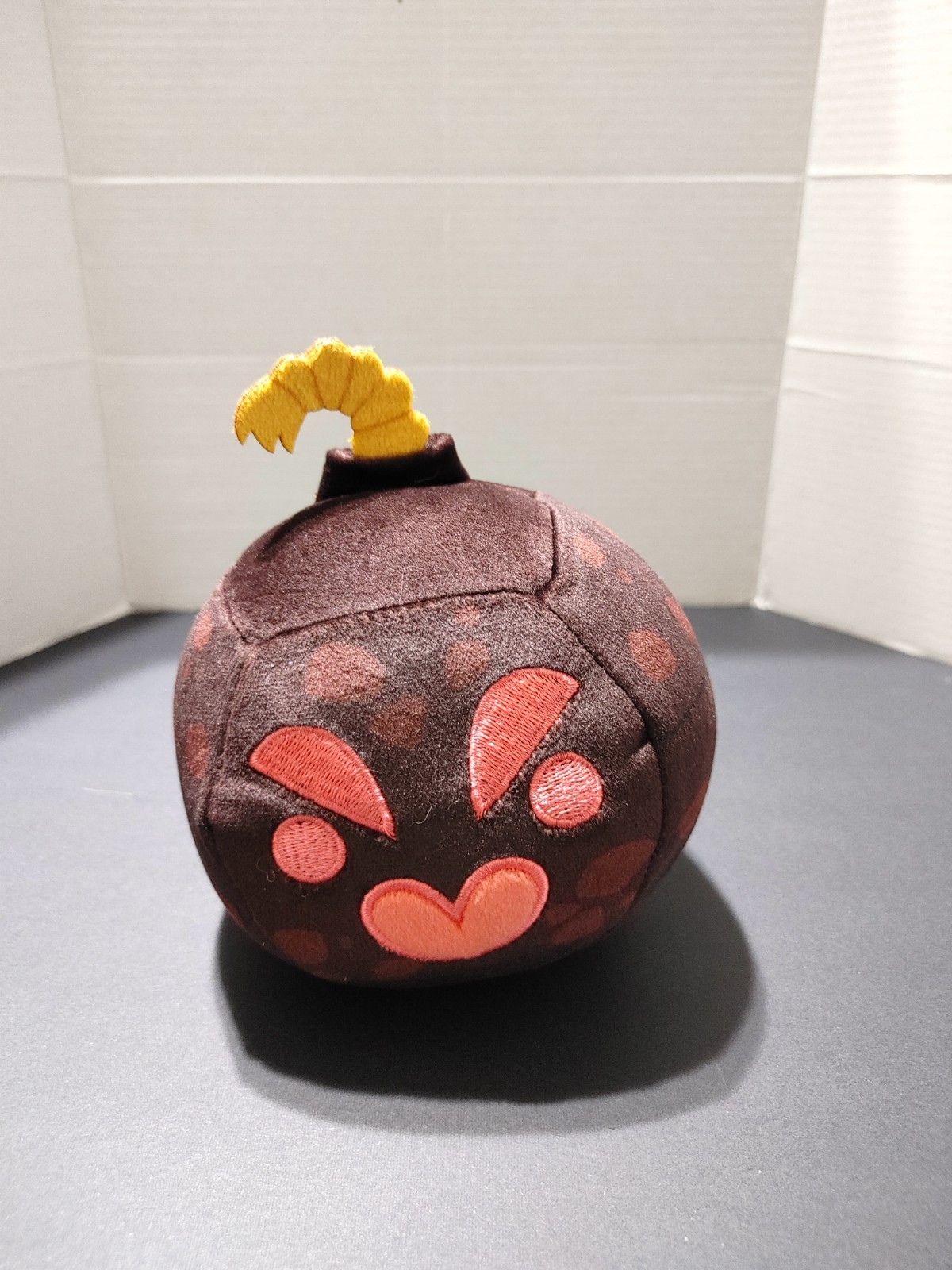 Roblox Blox Fruits 10cm Mystery Fruit Plush by PhatMojo – Dark Brown/Orange (4″)