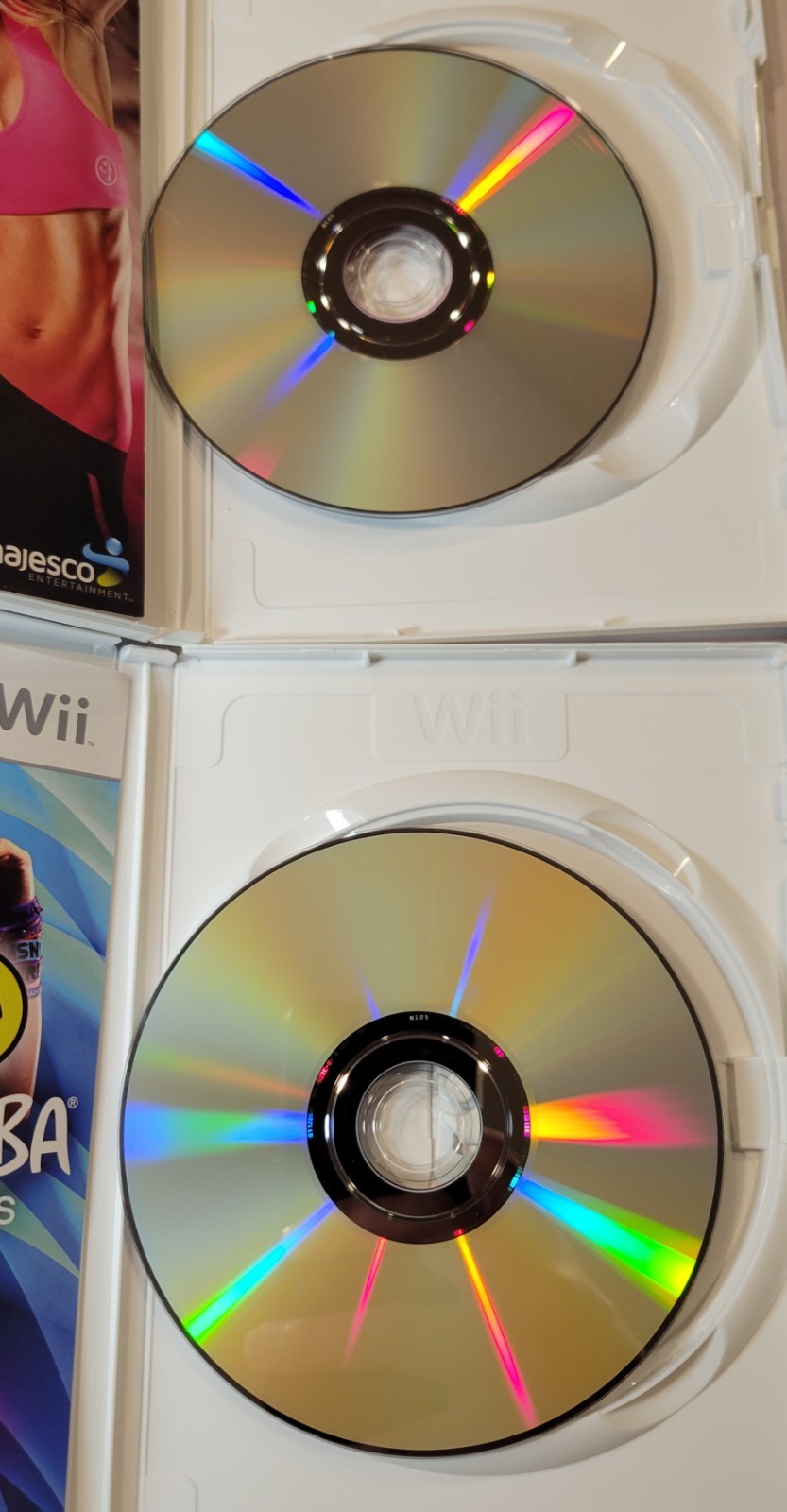 2011 Zumba Fitness 2 & 2012 Zumba Core Nintendo Wii Complete w/ Box CIB Game