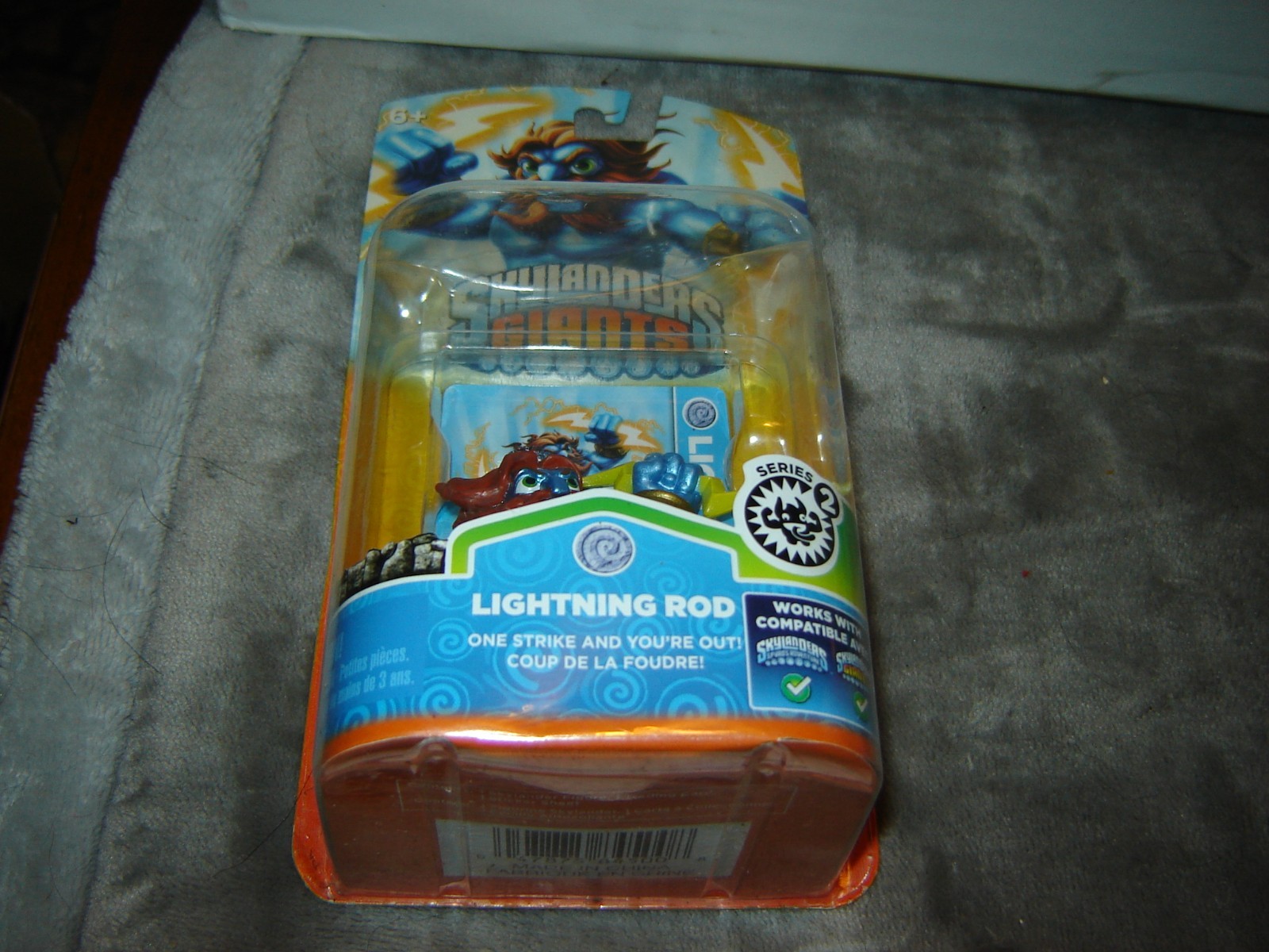 Skylanders Giants 2012 Activision Lightning Rod Mint on card Never opened NICE
