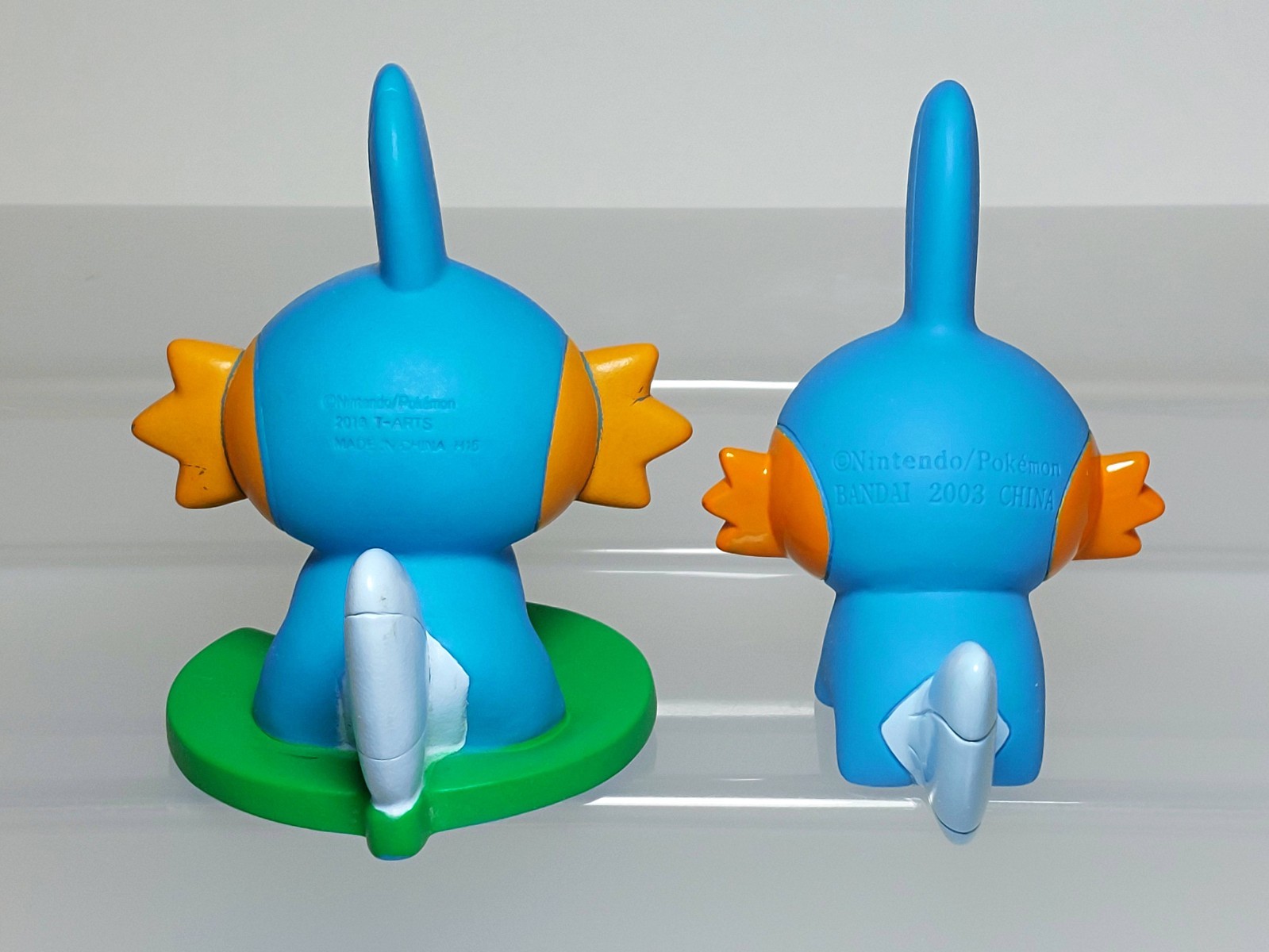 Mudkip Pokemon Mizu Deppyu Water Gun Squirter Figure Bandai T-ARTS 3-3.2in