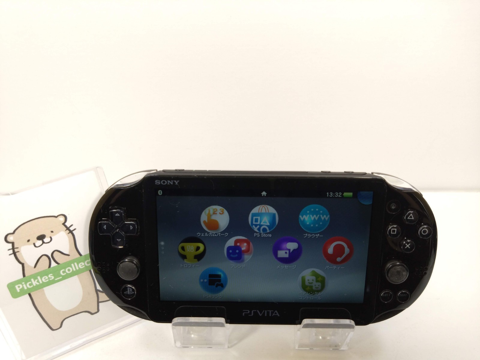PS Vita Black PCH 2000 ZA11 Console only PSV Tested Sony 0611B