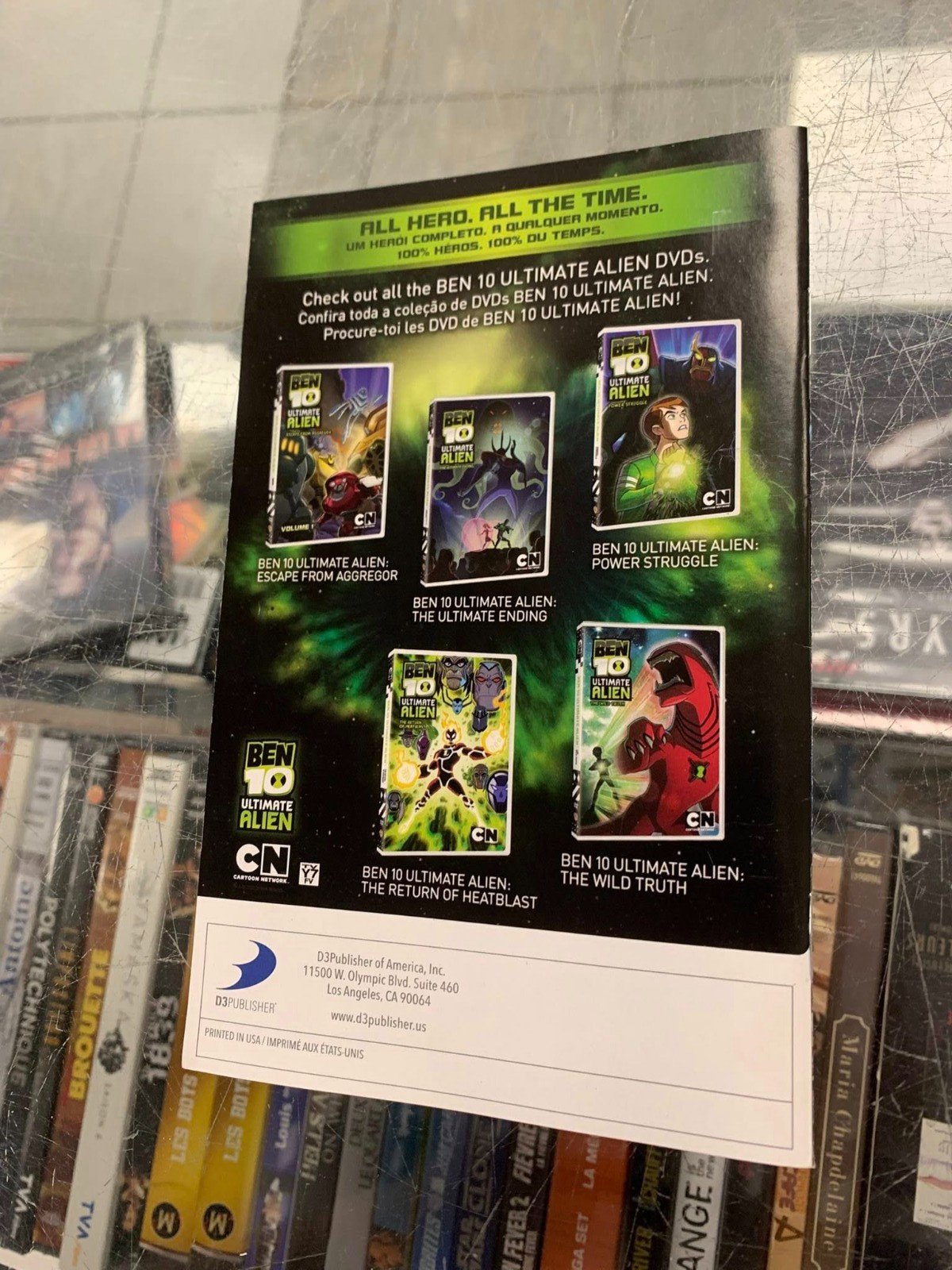 Ben 10 Omniverse – Nintendo Wii – Good Condition CIB NTSC D3 Publisher