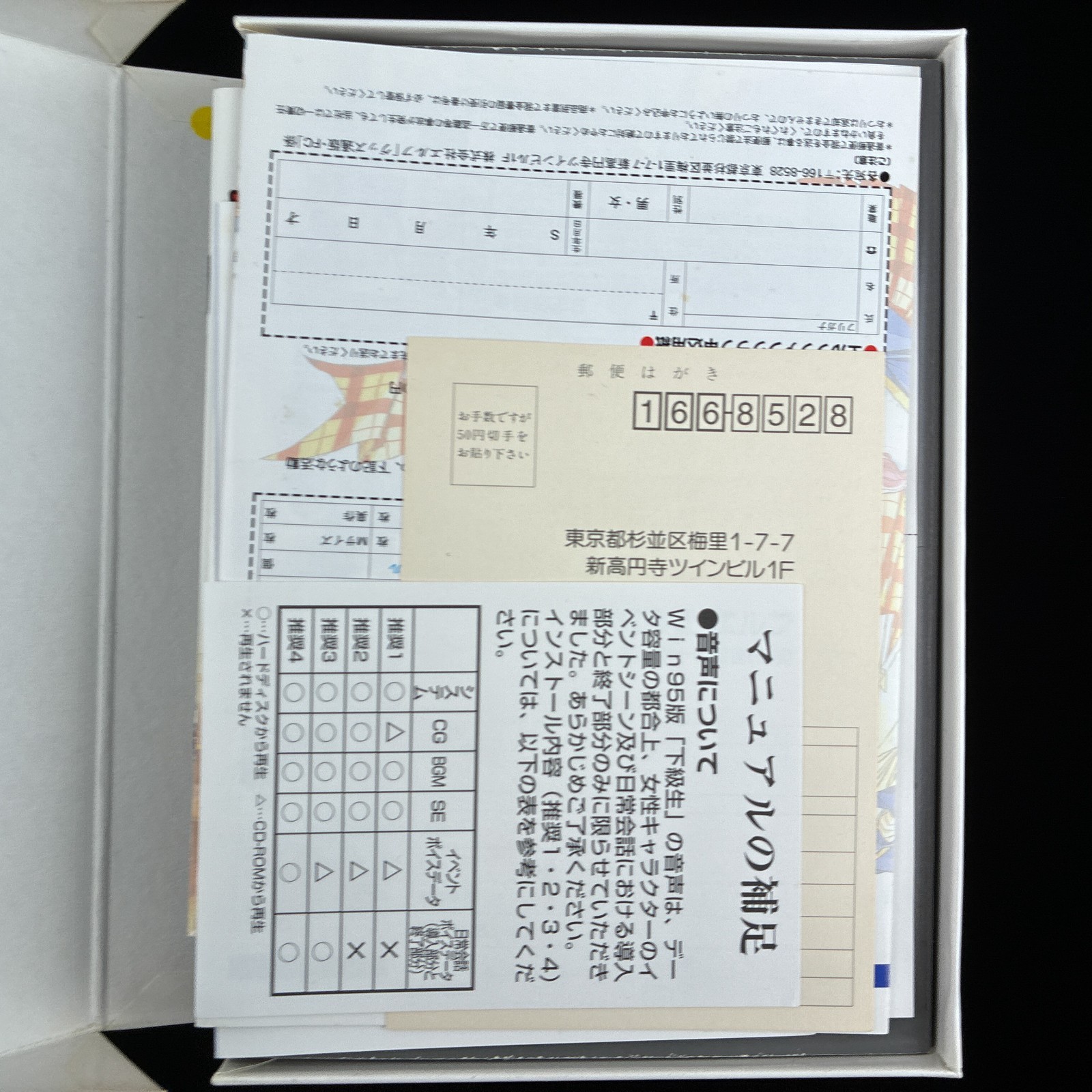 1998 elf Kakyuusei Kakyusei UnderClassmates Windows CD-ROM VN Visual Novel Game