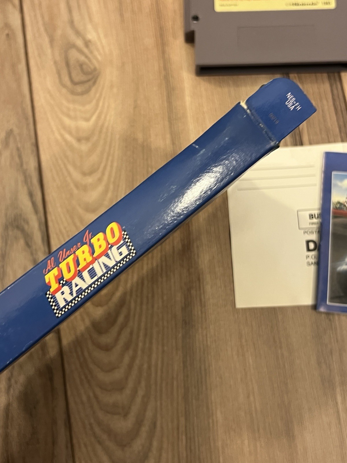 Al Unser Jr. Turbo Racing (Nintendo NES, 1990) CIB Complete Tested Works