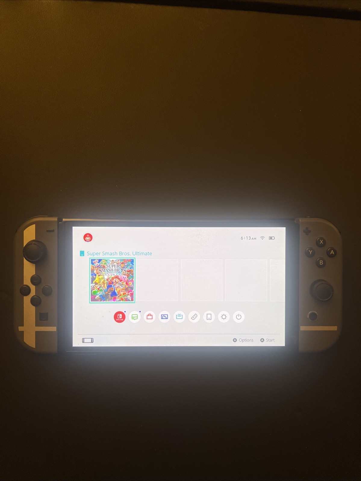 CIB Completete Super Smash Bros. Nintendo Switch OLED Console! Tested & Works!