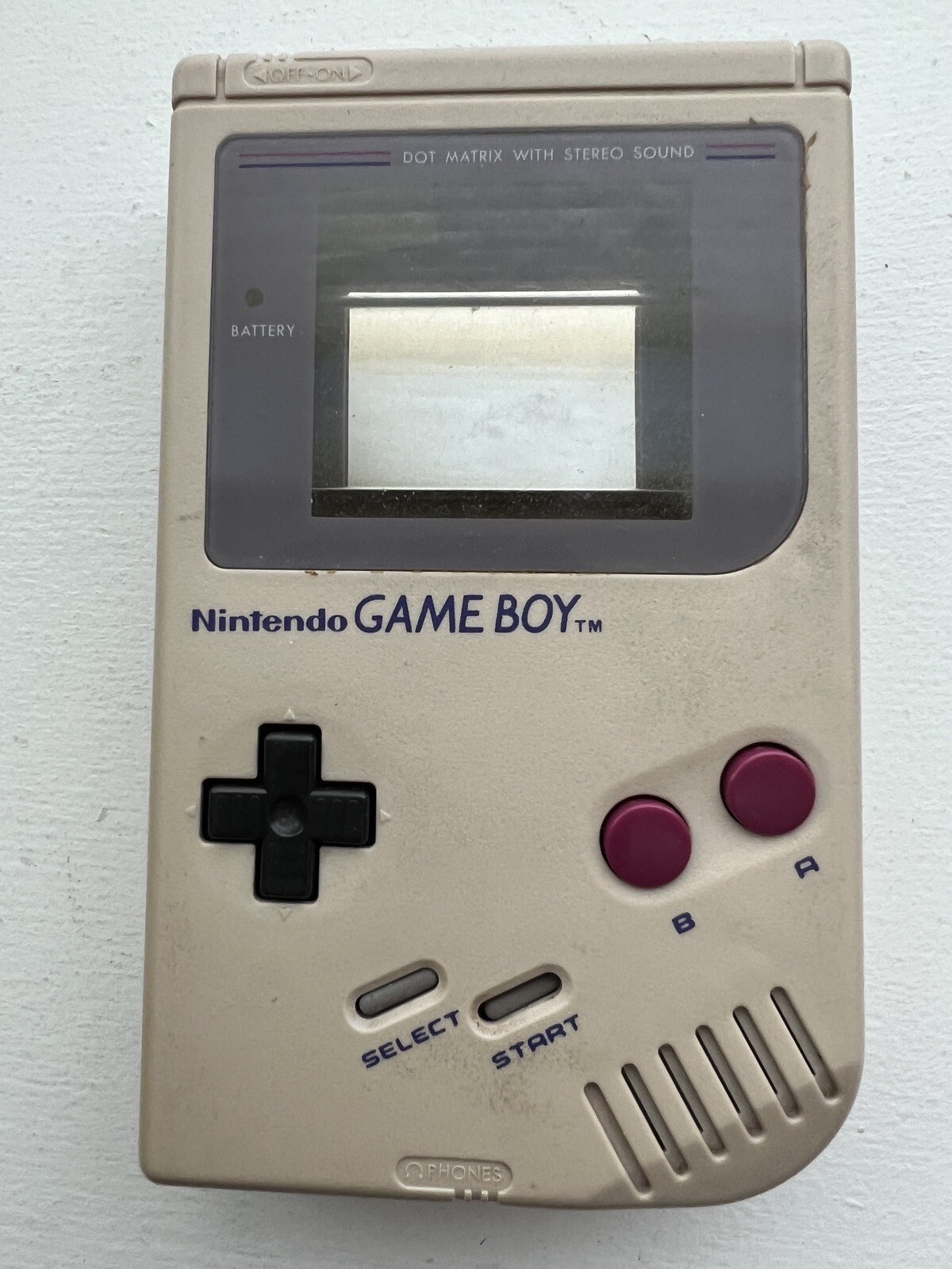 Authentic Nintendo Game Boy DMG-01 Original Housing – Good Condition