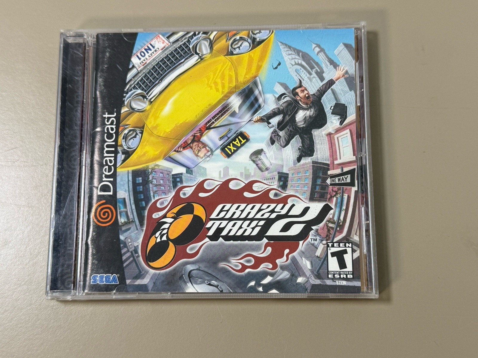 Crazy Taxi 2 (Sega Dreamcast, 2001) CIB Complete Tested – Excellent Condition