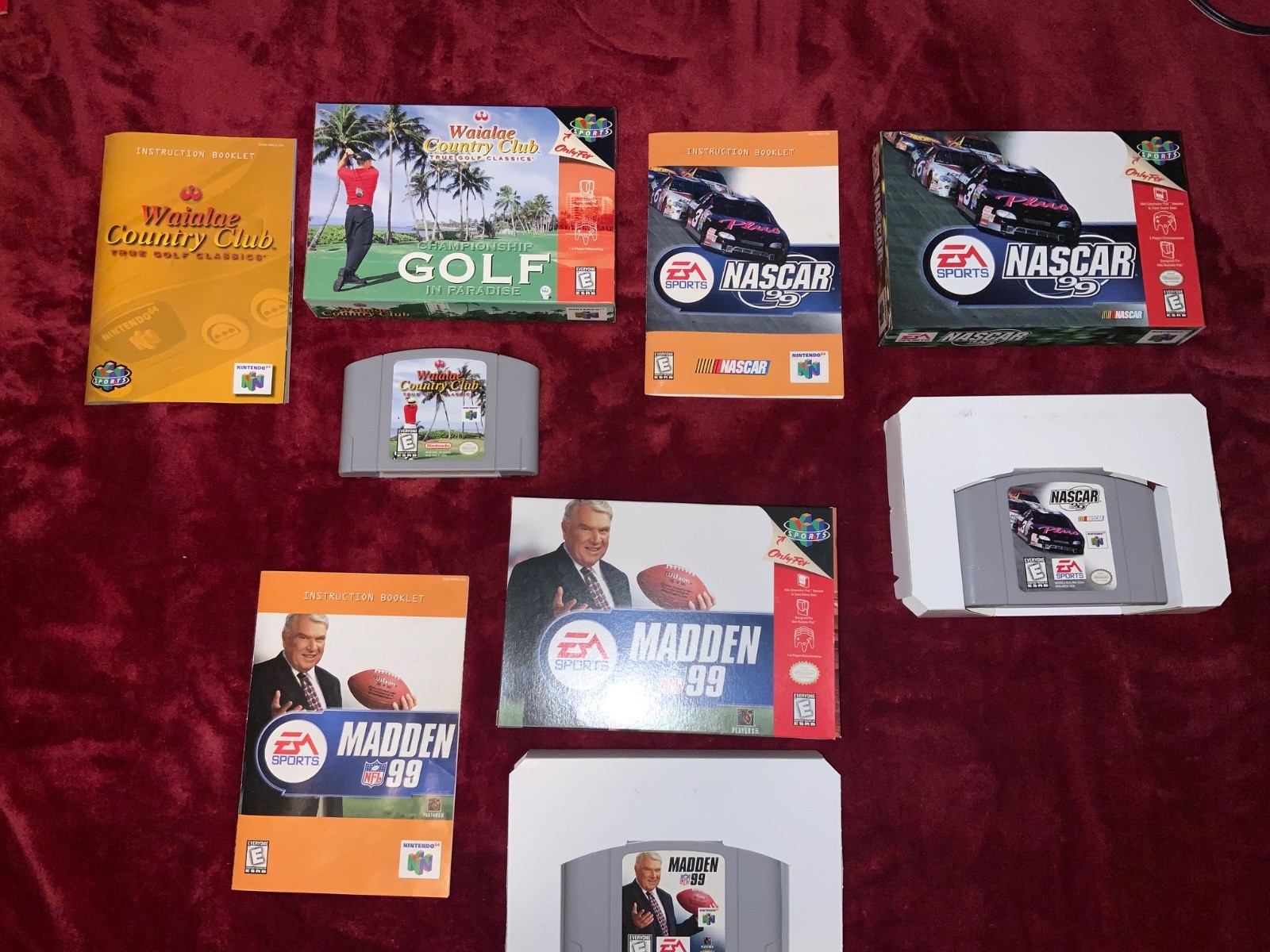Nintendo 64 N64 Games With Boxes/Manuals Tested