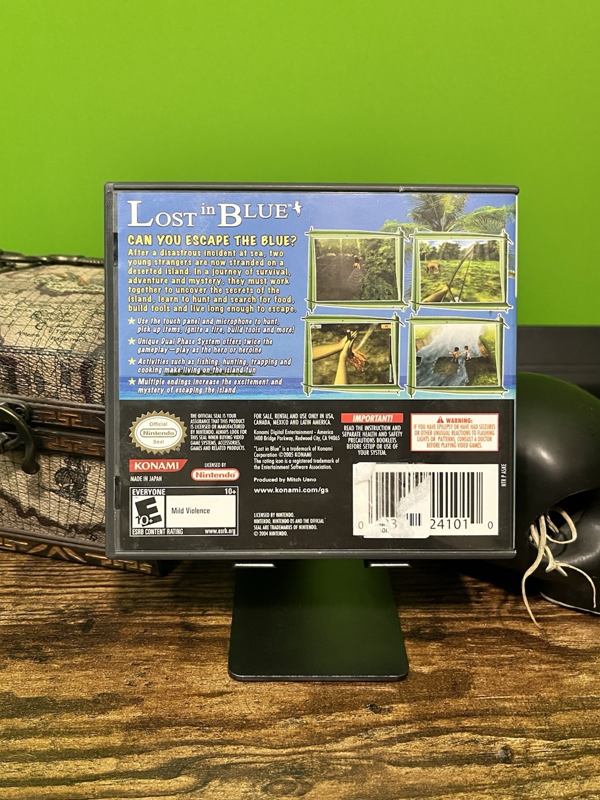 Lost in Blue (Nintendo DS) Manual Included, CIB