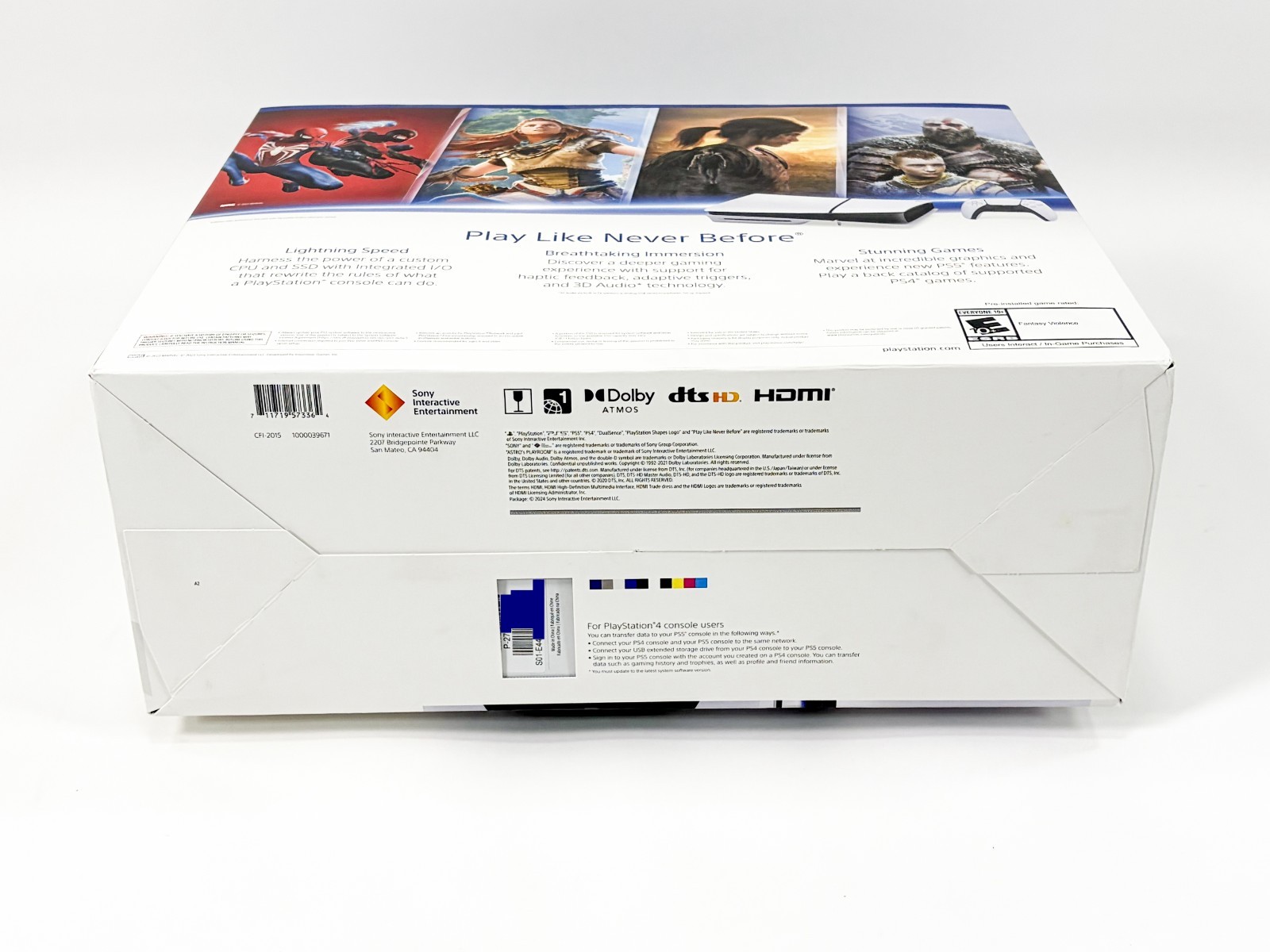 NEW SEALED! Sony PlayStation 5 Slim Disc PS5 Video Game Console 1 TB CFI-2015