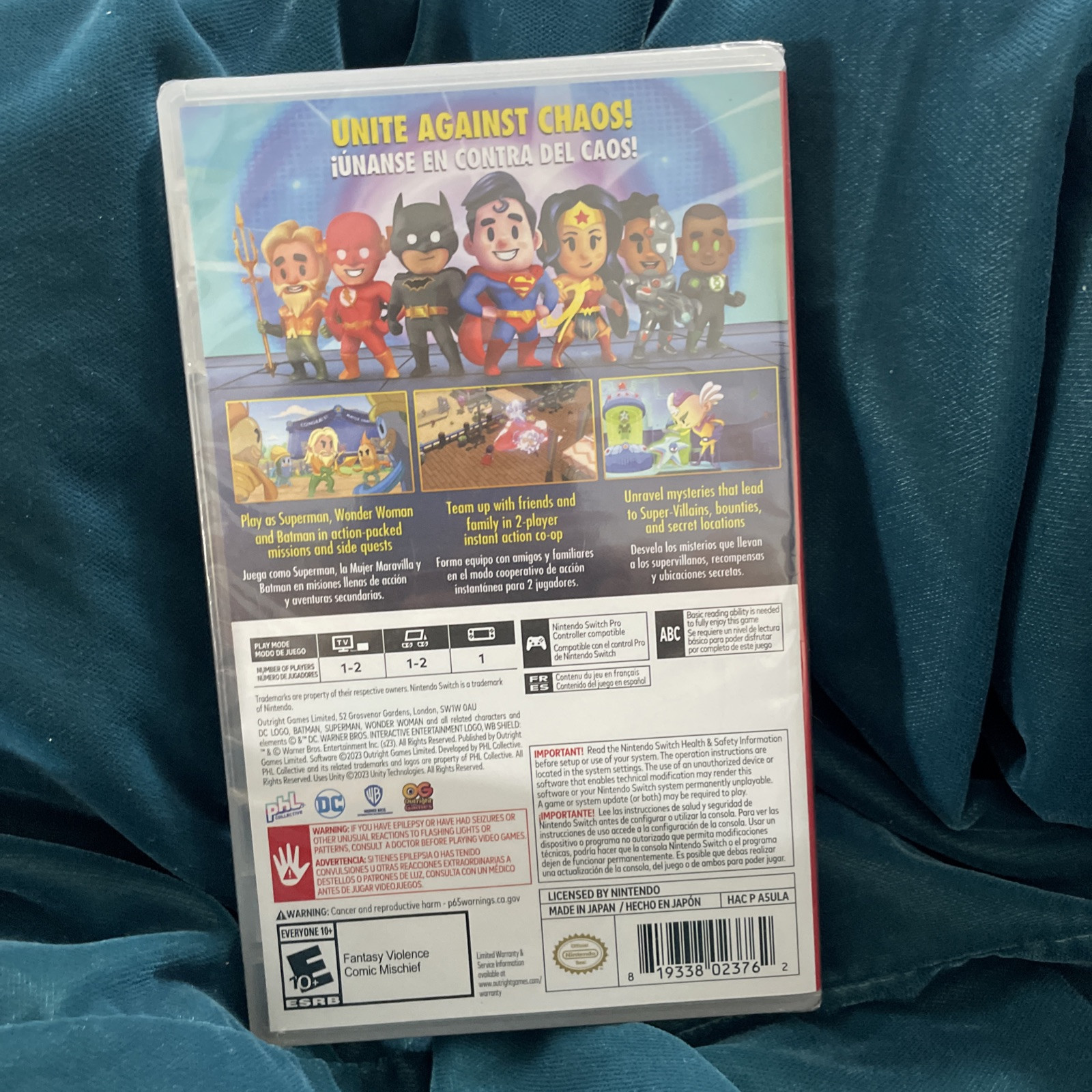 DC’s Justice League Cosmic Chaos Nintendo Switch New Sealed